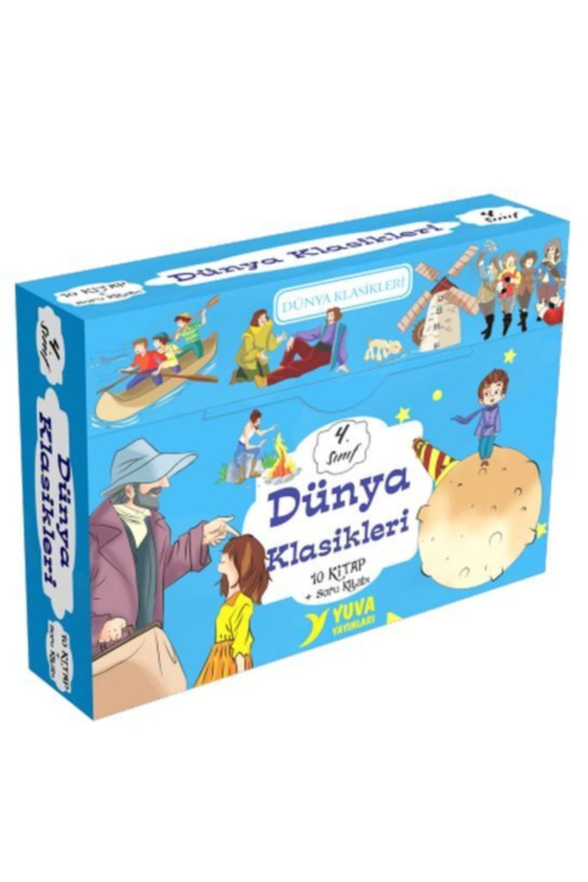 Yumurcak Yayınları 4. Sınıf Dünya Klasikleri Serisi (10 Kitaplık Set)