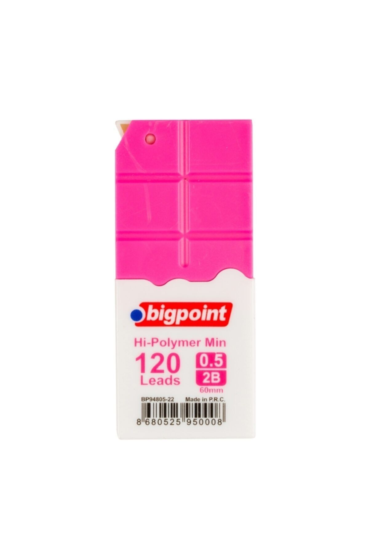 Bigpoint Kalem Ucu 0.5mm 2b 120'li Tüp Pembe 12'li Kutu