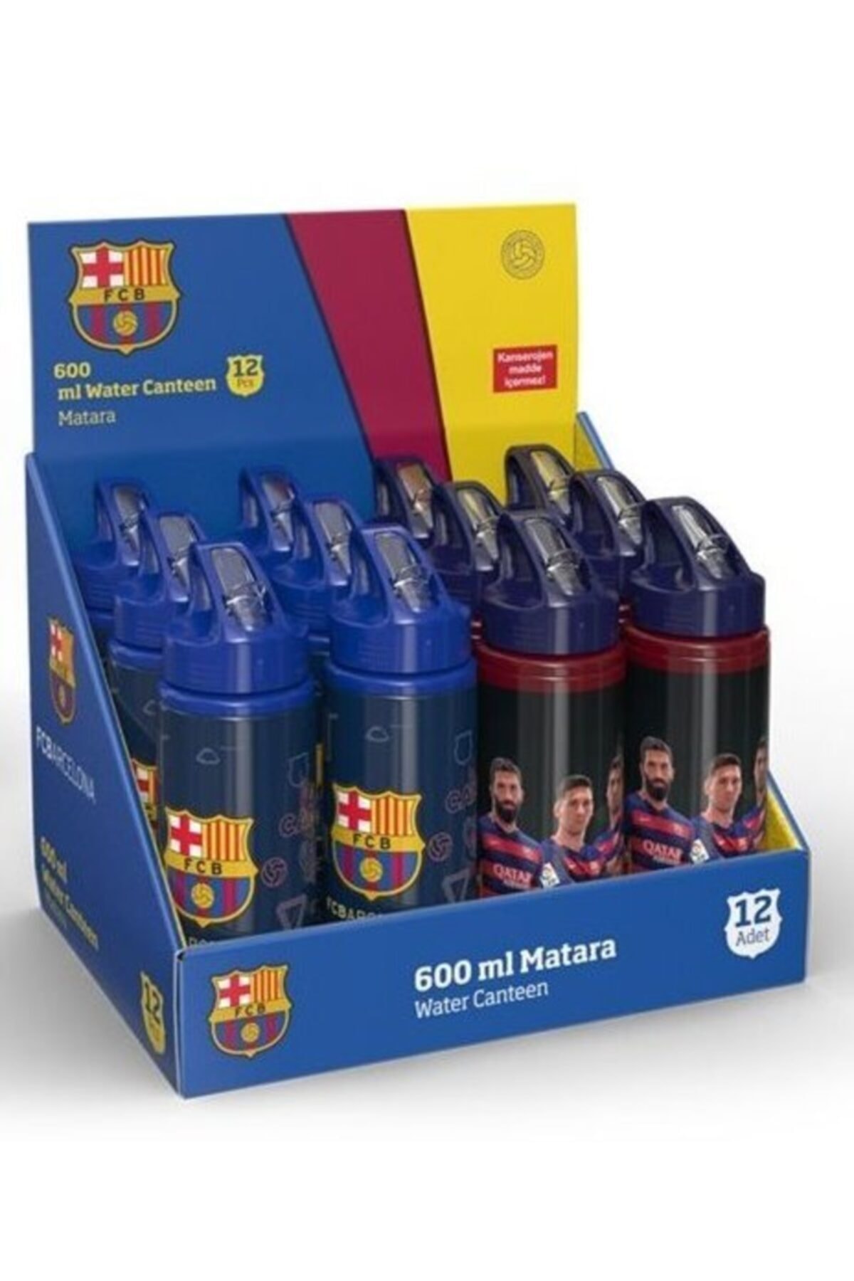 Yaygan Çanta Barcelona Pipetli Aliminyum Matara