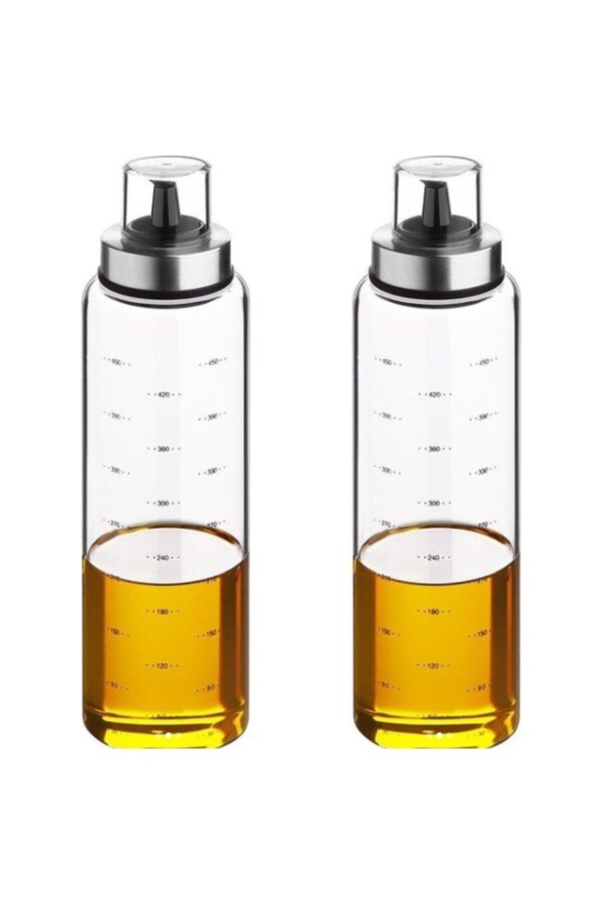 BUENOS Cambu Ikili Cambu Borosilikat Akıllı Cam Yağlık 500 Ml