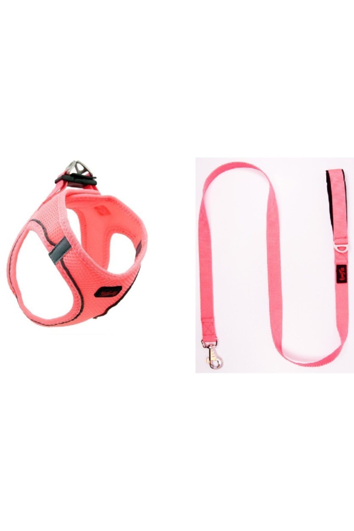 Tailpetz Air-mesh Göğüs Tasması Ve Sevk Kayışı Neon Pink Medium