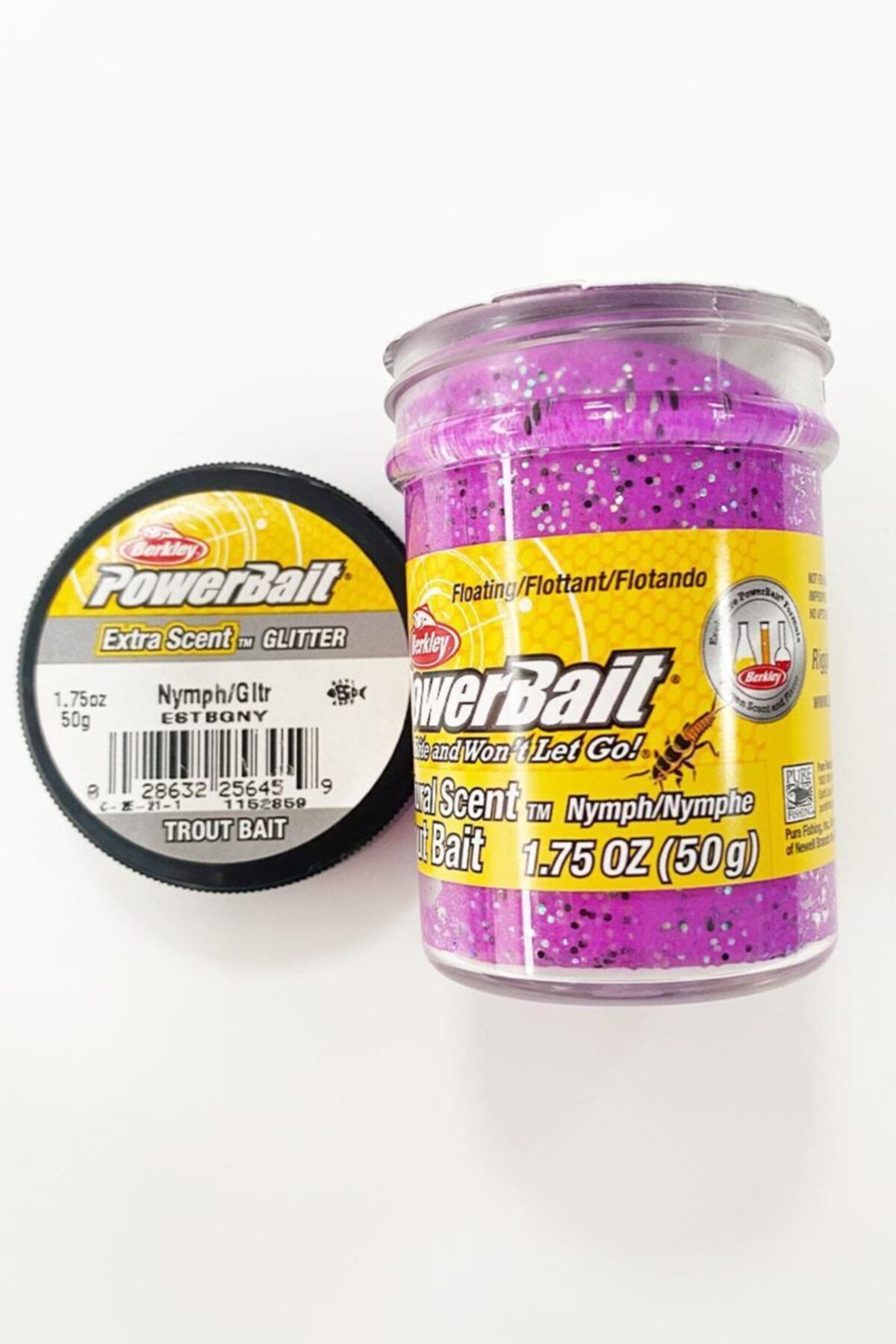 BERKLEY Power Bait Natural Scent Glitter Nymphe