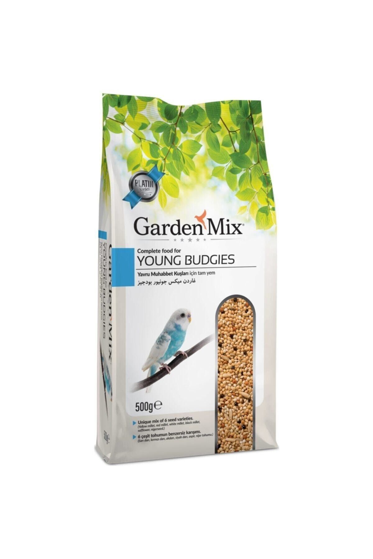 LimitsizMagaza Garden Mix Platin Yavru Muhabbet Kuş Yemi 500 G
