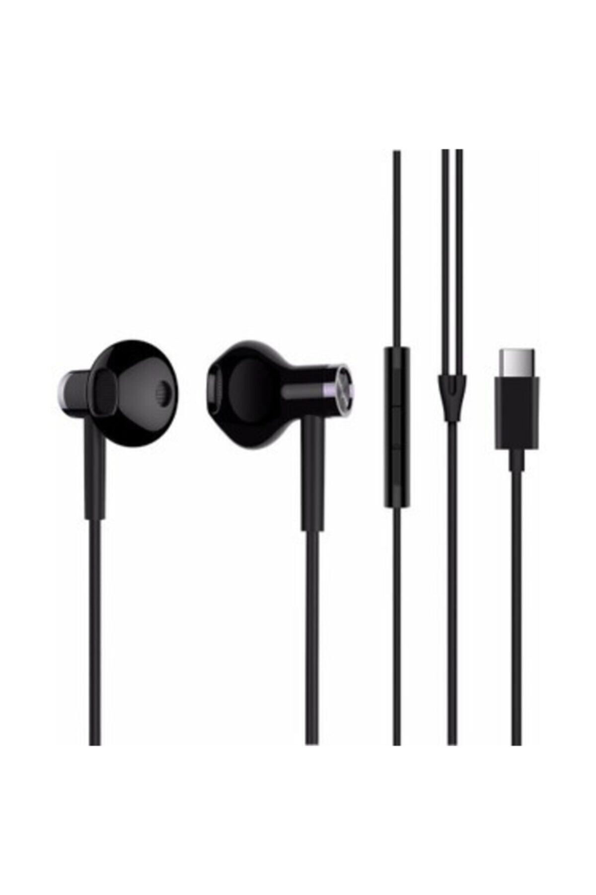 Penguen Çift Sürücülü Uyumlu Anc & Usb C Girişli Type C Mikrofonlu Kulak Içi Kablolu Kulaklık