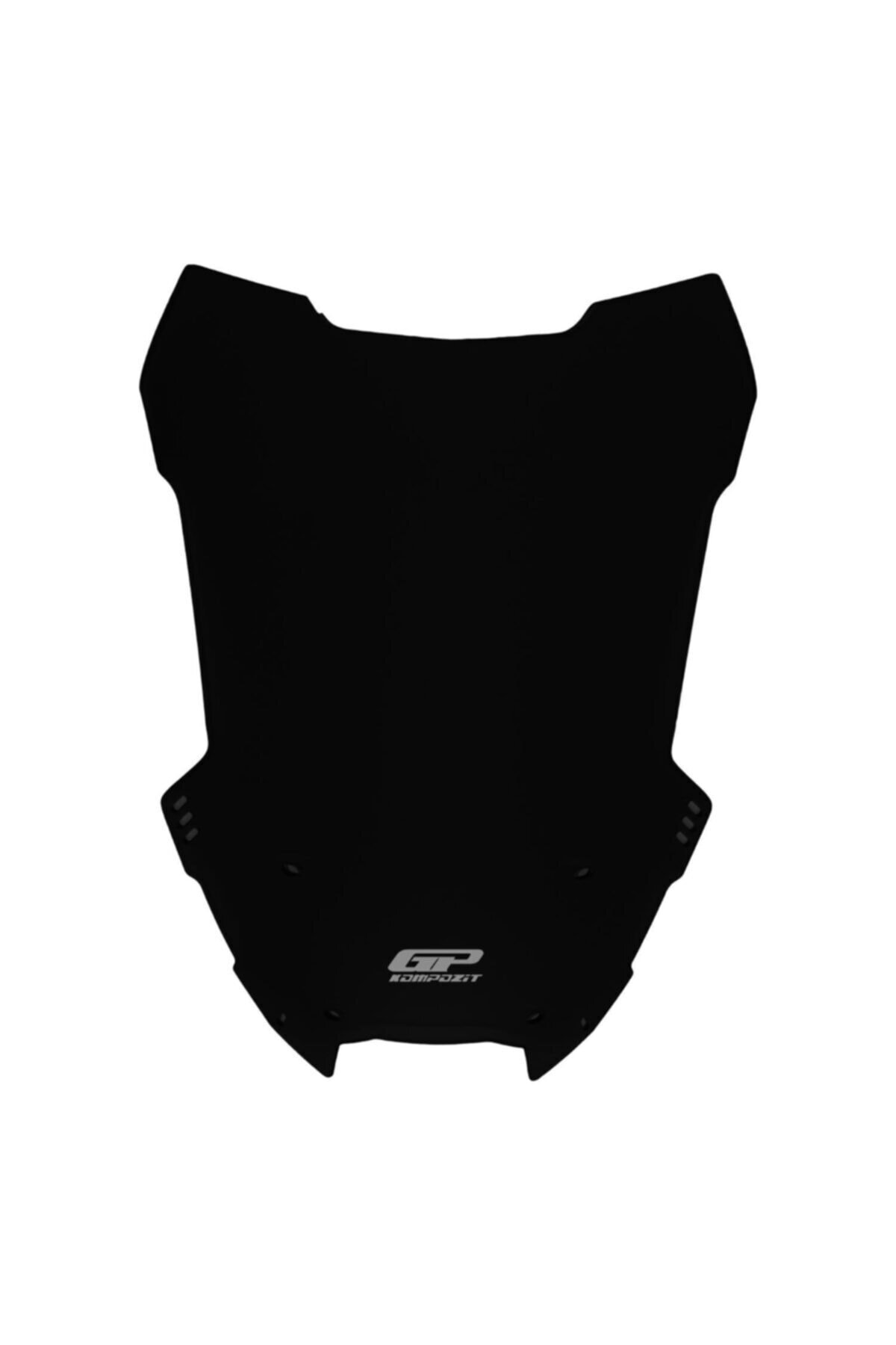 GP KOMPOZİT Yamaha Nmax 125-155 2015-2020 Uyumlu Ön Cam Siyah 59 Cm