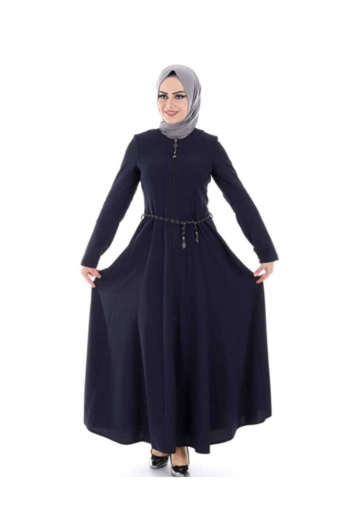WZ Wazze Çok Parçalı Mevlana Krep Pardesü