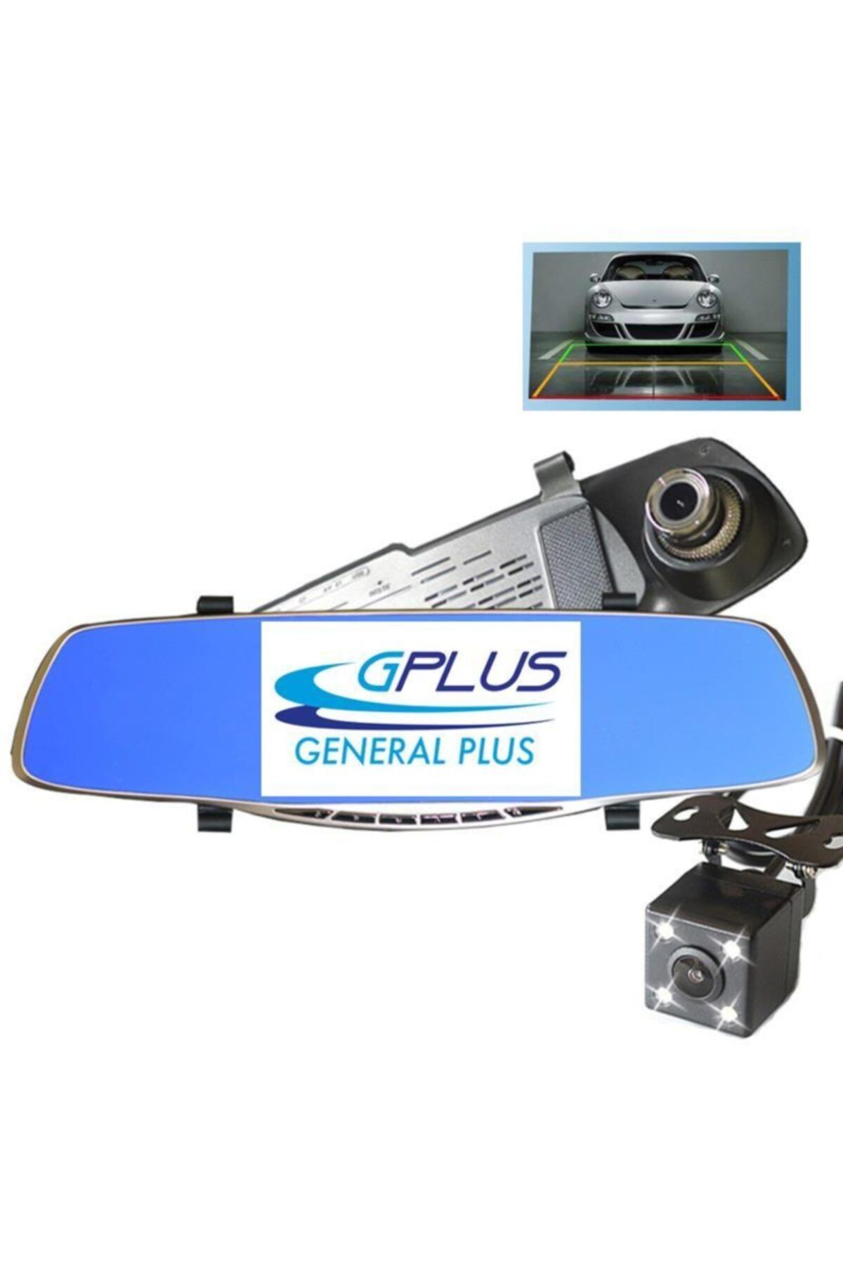 General Plus Full HD 1080p 5 inç IPS Ekran Geri Vites Dikiz Aynalı Kamera GP50