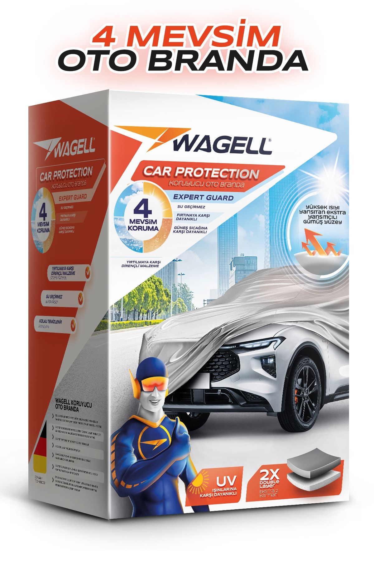 wagell Kia Rio Hatchback 2012 Ve Sonrası Premium Oto Branda