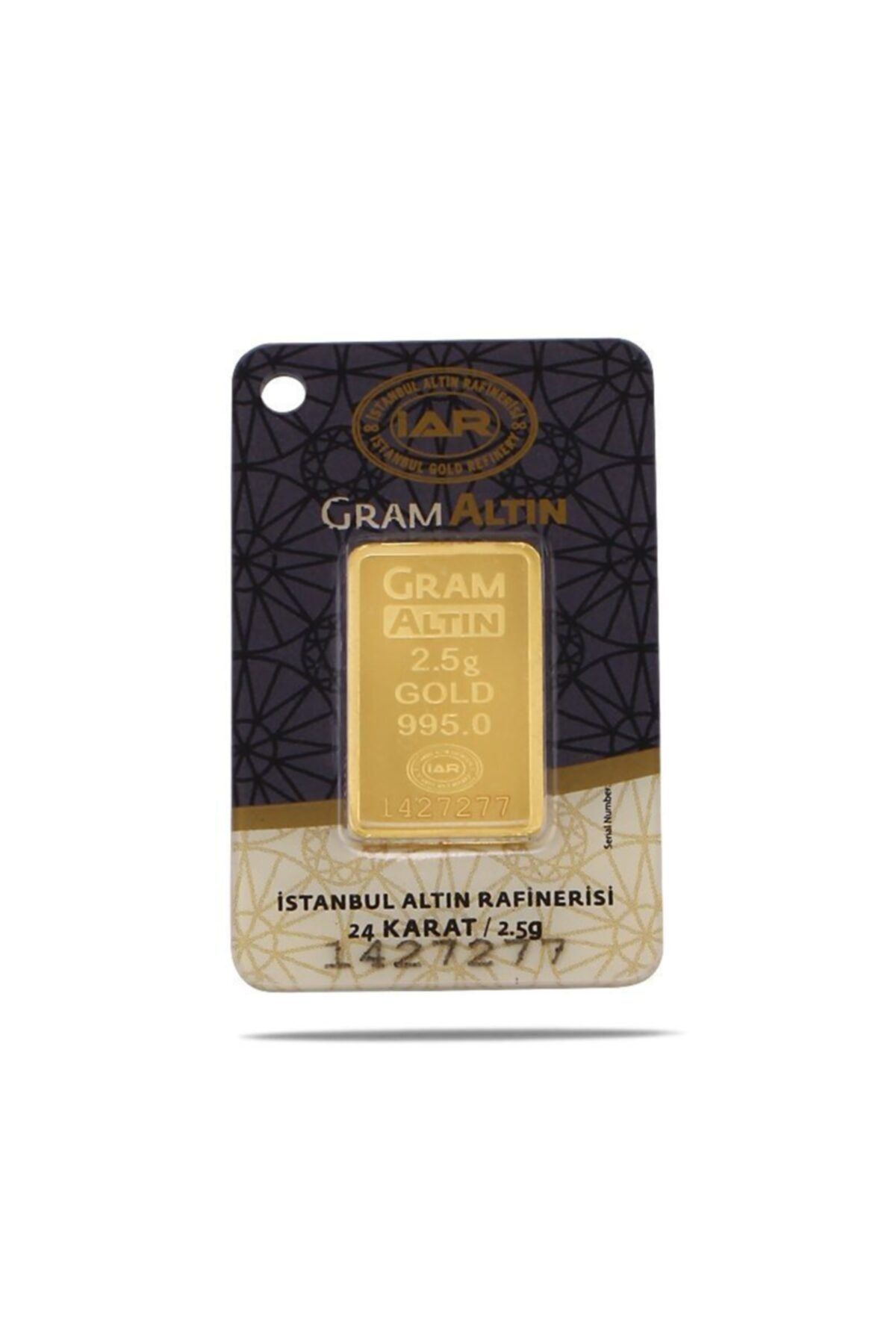 Uygun 2,5 Gr Gram Külçe Altın 24 Ayar 0,995 Milyem Fine Gold