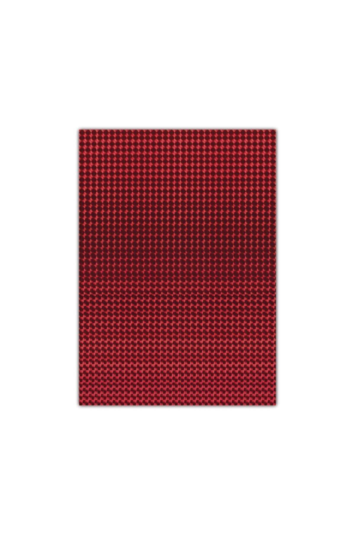 Bigpoint Metalik Renkli Karton 50x70cm Kırmızı 10'lu Poşet