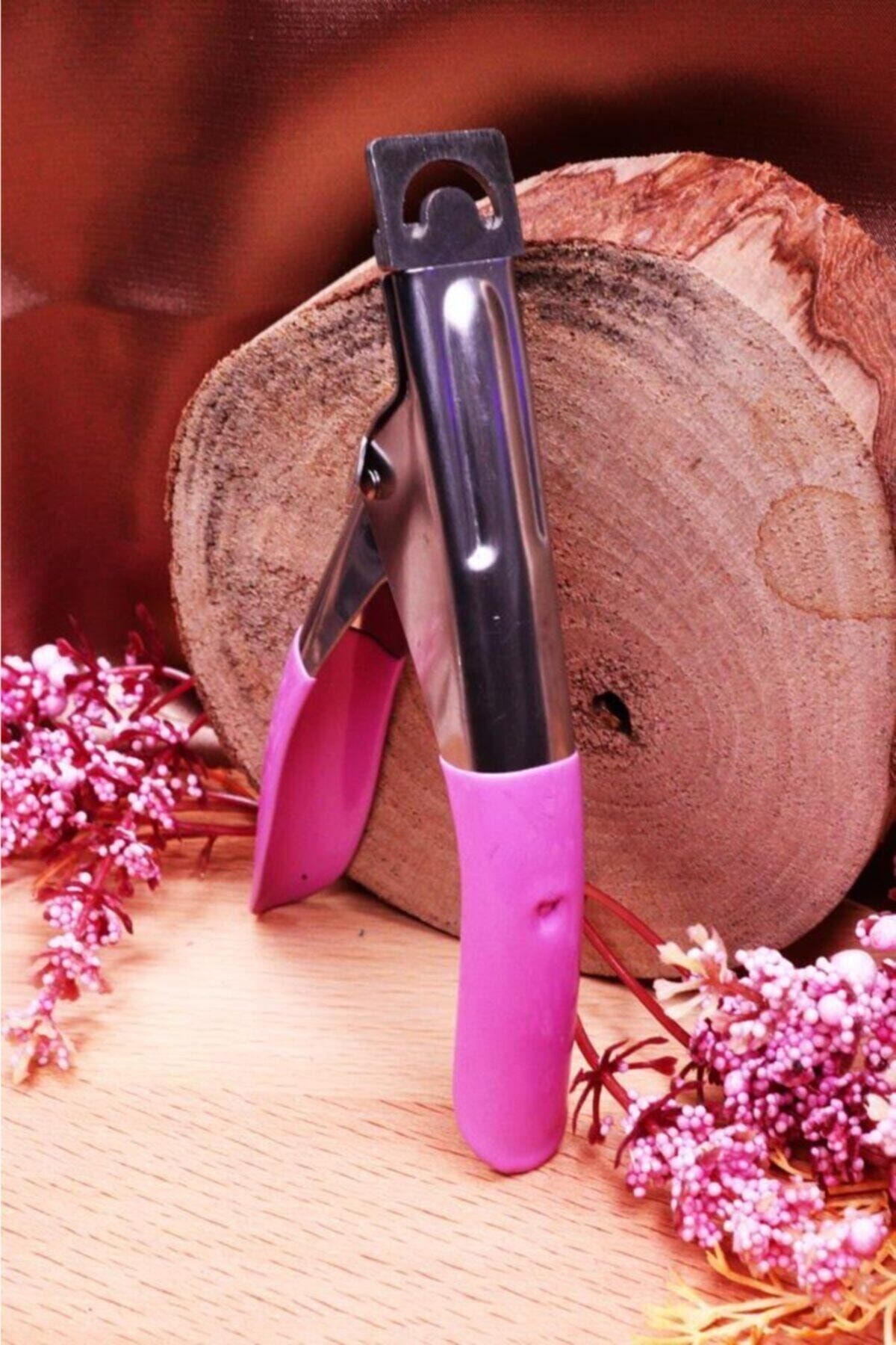MUJGAN Protez Takma Tırnak Kesme Makası Pembe 14 cm