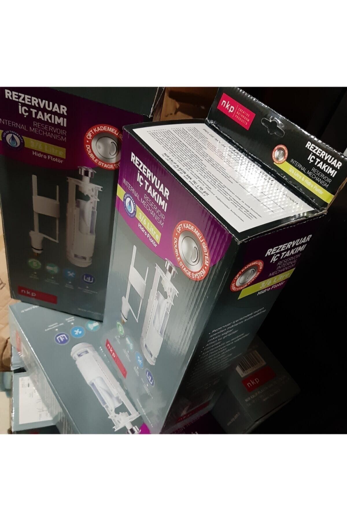 NKP 0132 3/6 Lt. Iki Kademeli Hidro Flatör Iç Takım (0132), Çift Kademeli Iç Takım 3/6 Litre