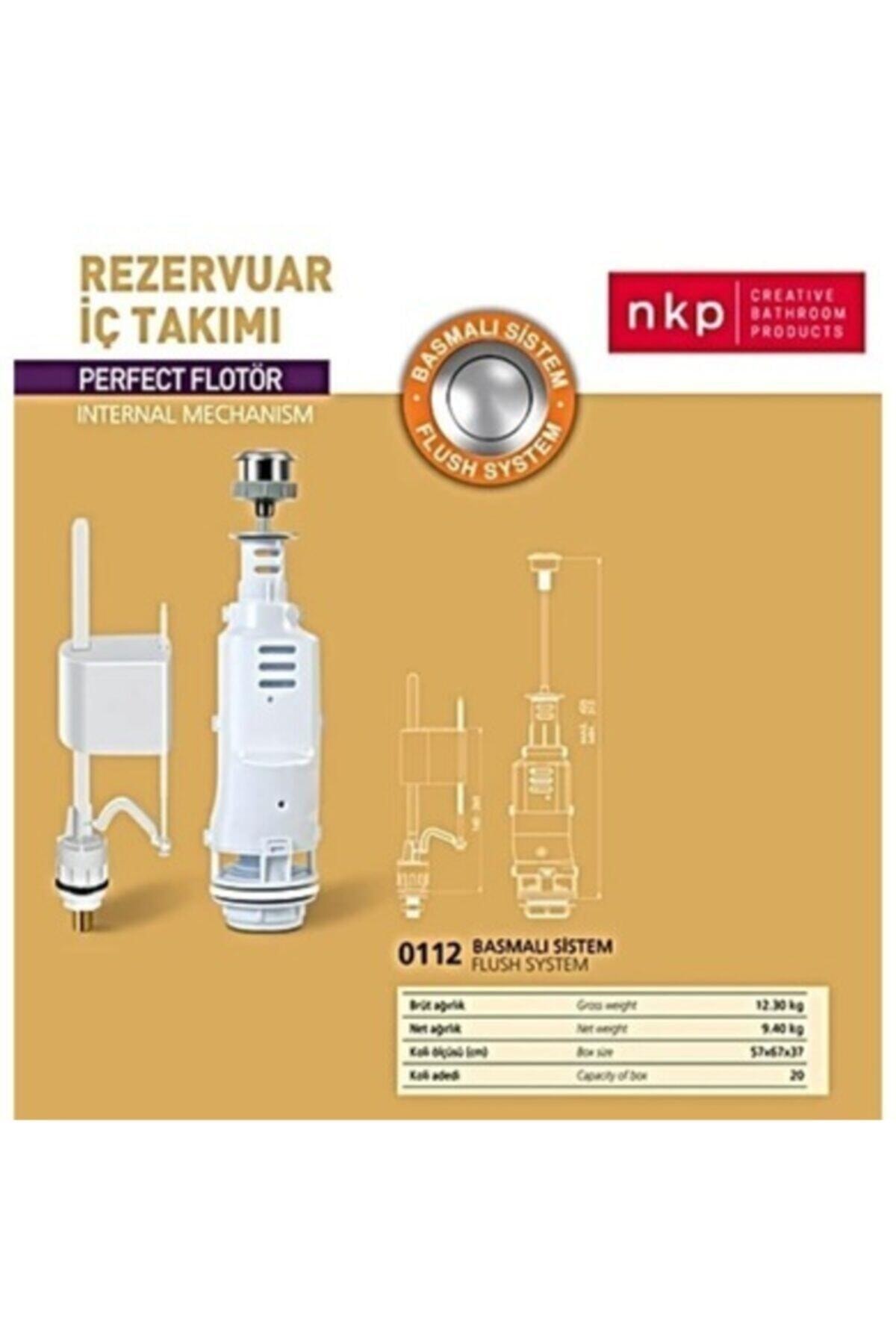 NKP Rezervuar Iç Takım Basmalı Sistem Perfect Flotör 0110