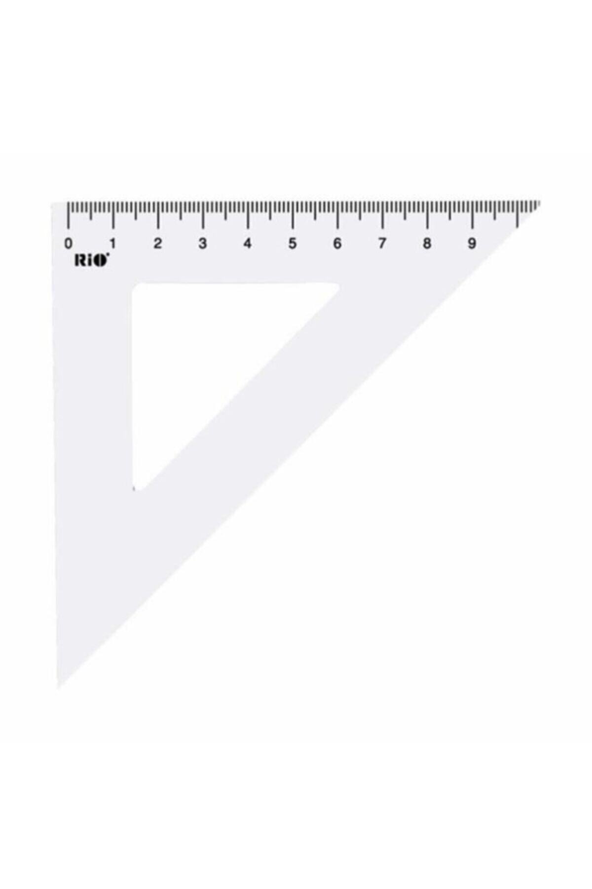 Rio Büyük Boy Gönye 32 Cm 45 Derece 510 (48 Adet)