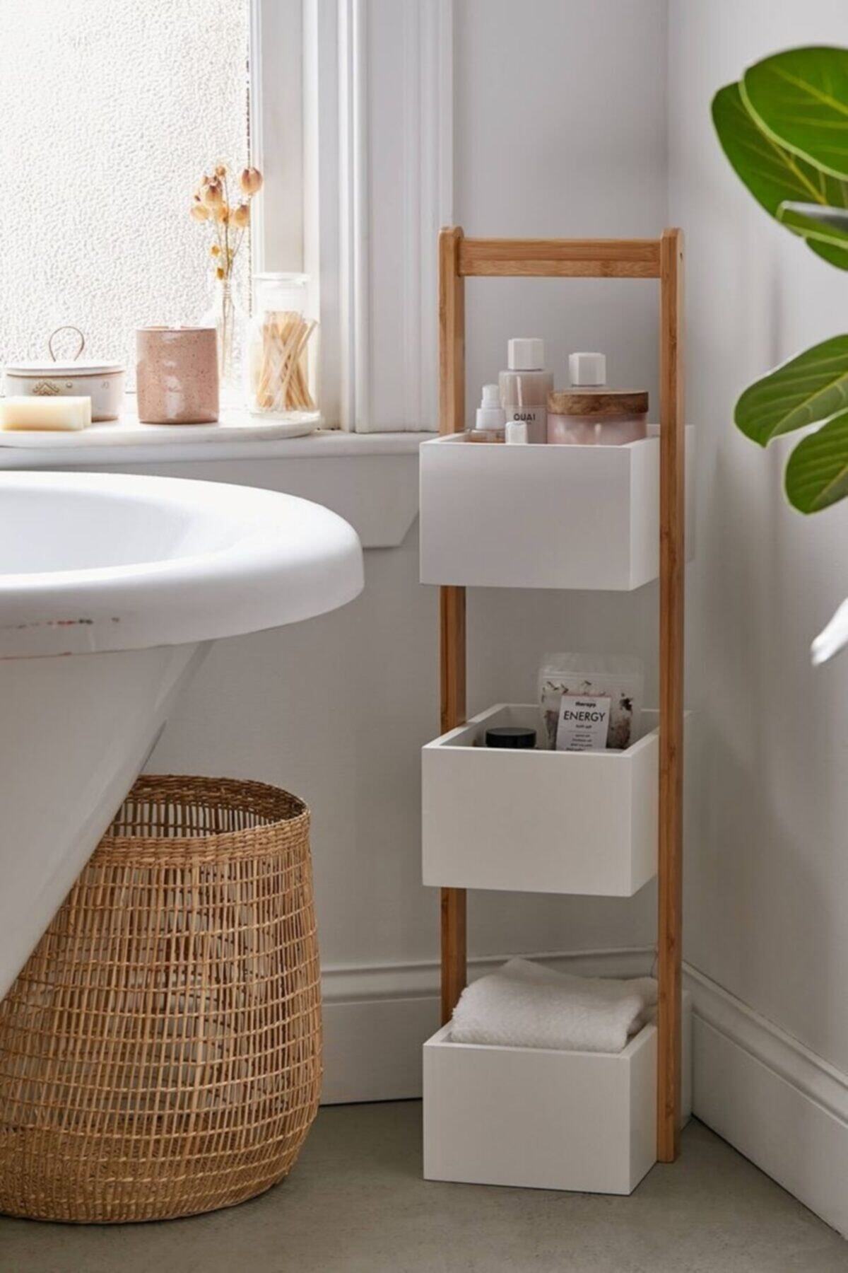 VLS HOME Modern Çok Amaçlı Beyaz Dolap