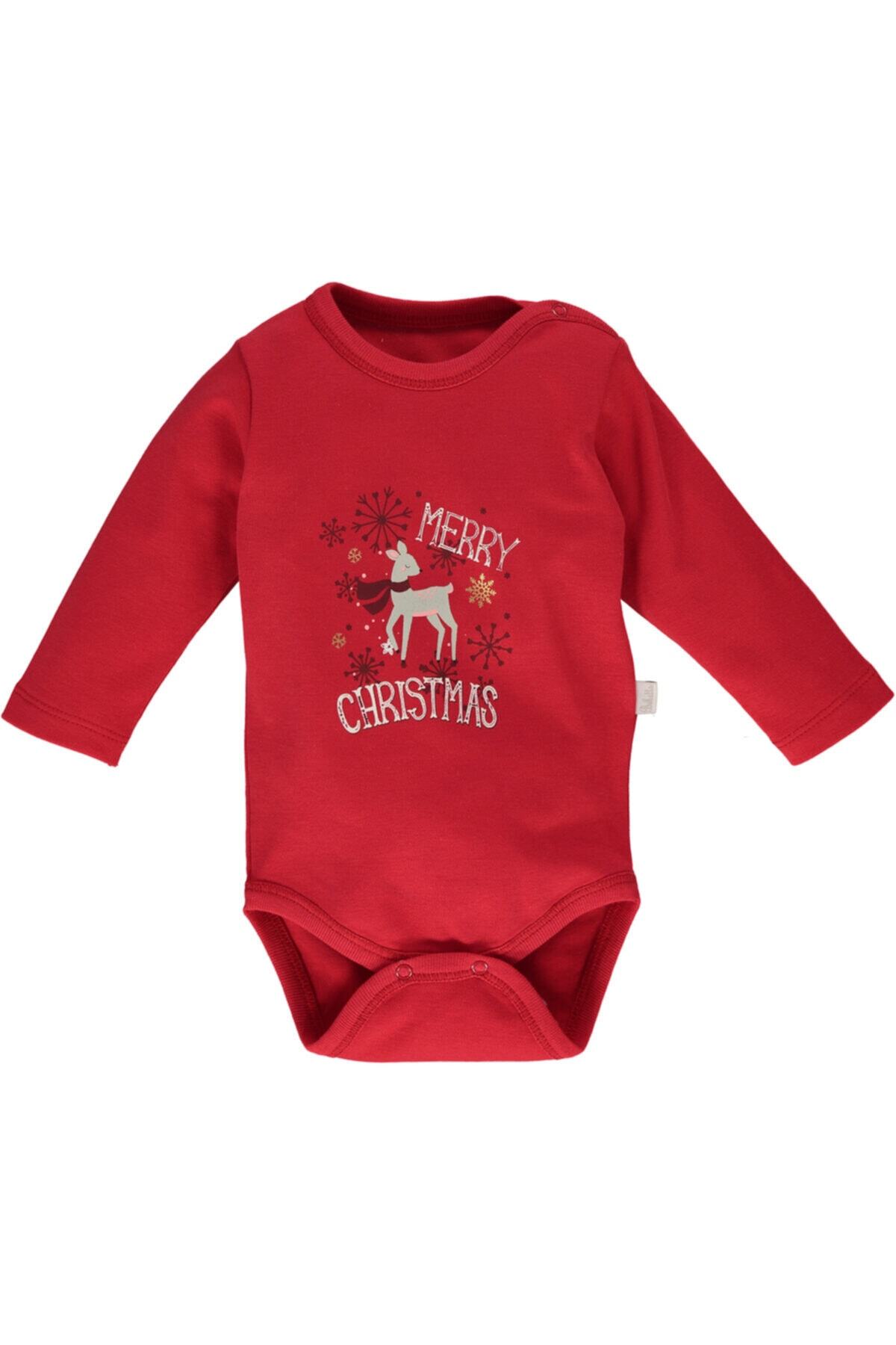 Bebetto Interlok Uzun Kollu Body (chrıstmas Party).. (t2525)