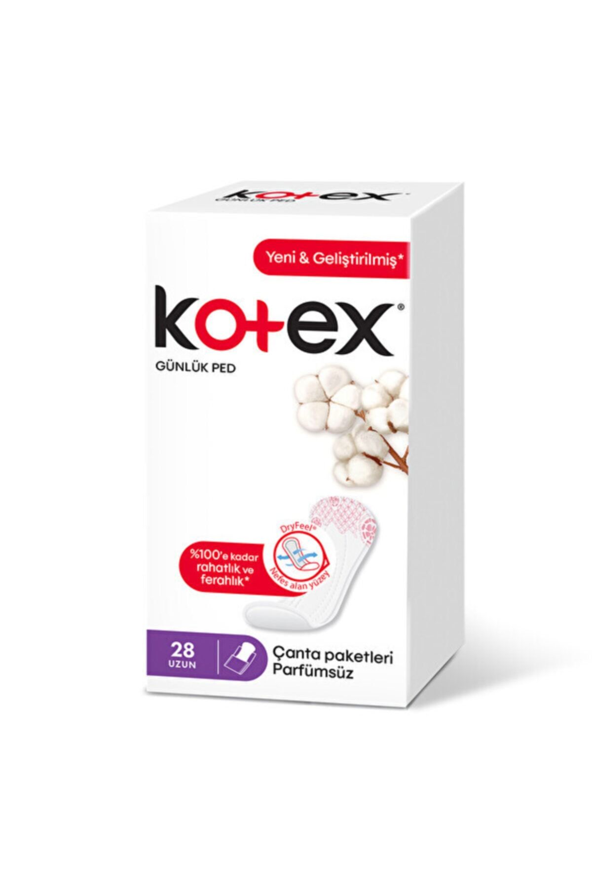 Kotex Günlük Ped Uzun 28'li