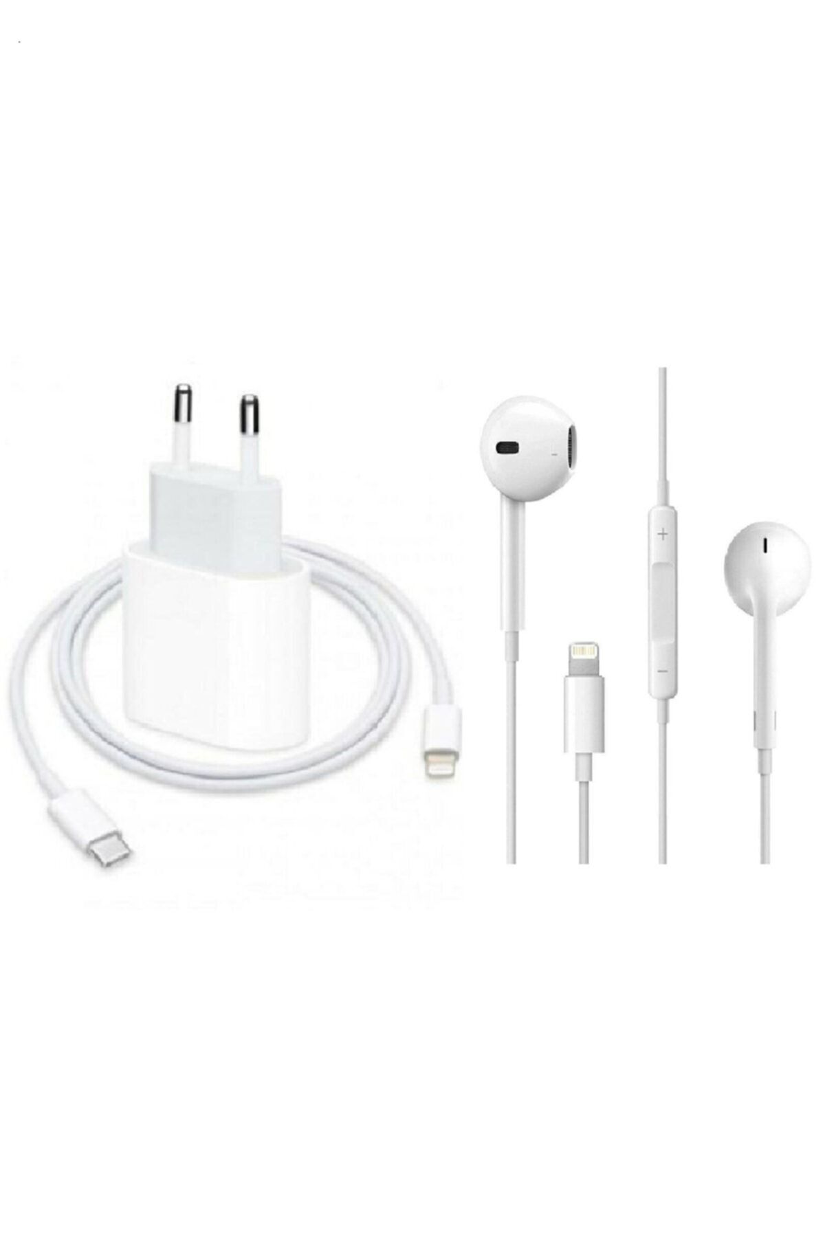 twenny Iphone Uyumlu 11 11 Pro Max 12 12 Pro Ve 13 Hızlı Şarj Aleti 20w Adaptörü+kablo+kulaklık