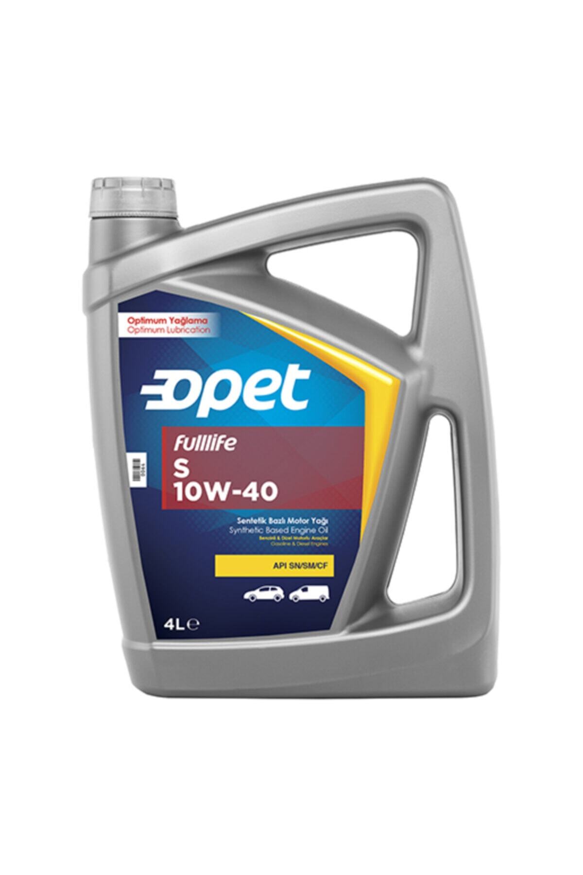 opet Fulllıfe S 10w-40 4 Litre Üretim Tarihi Kasım2021