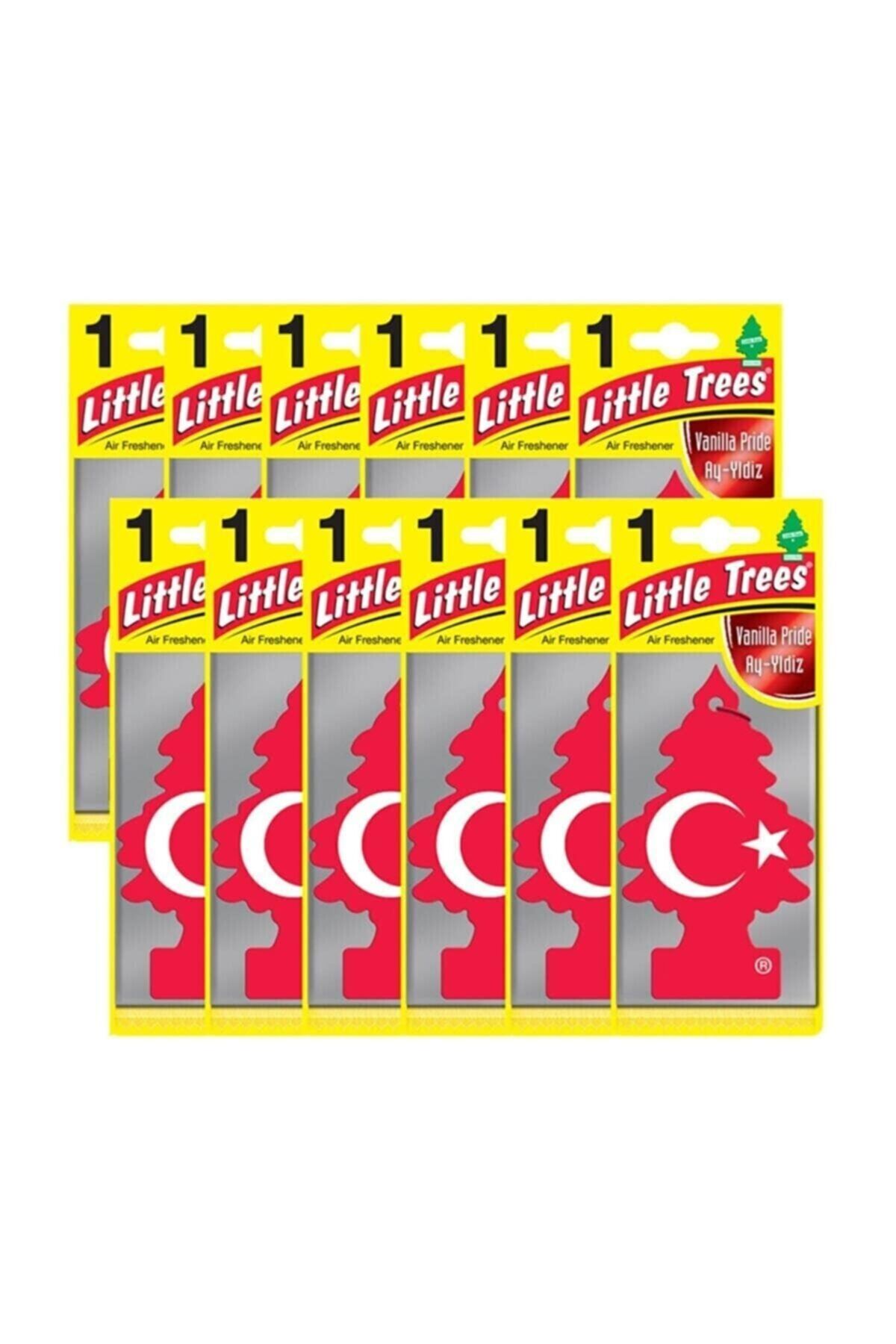 Little Trees Vanilla Pride Türk Bayrağı Oto Kokusu \