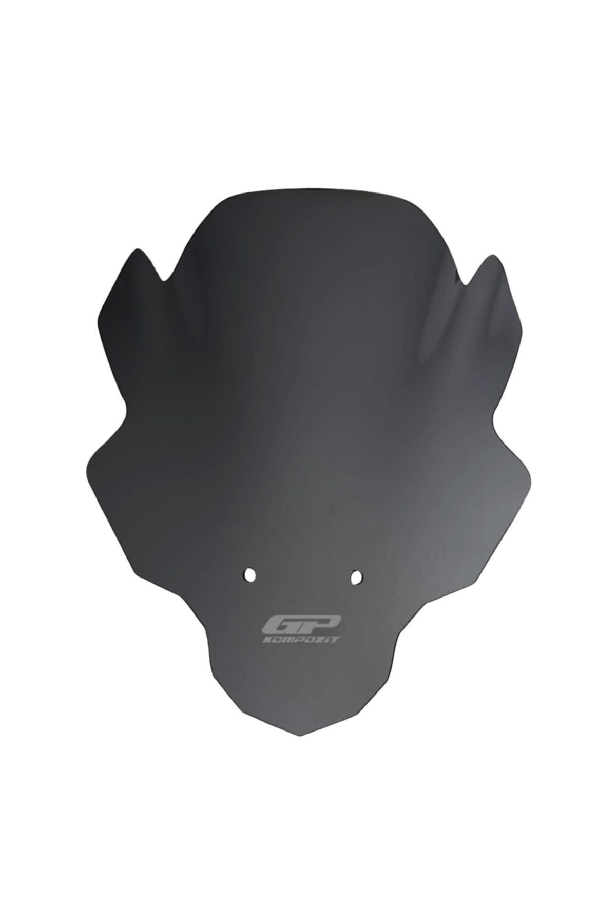 GP KOMPOZİT Kawasaki Z 250 Sl 2015-2018 Uyumlu Ön Cam Füme 34 Cm