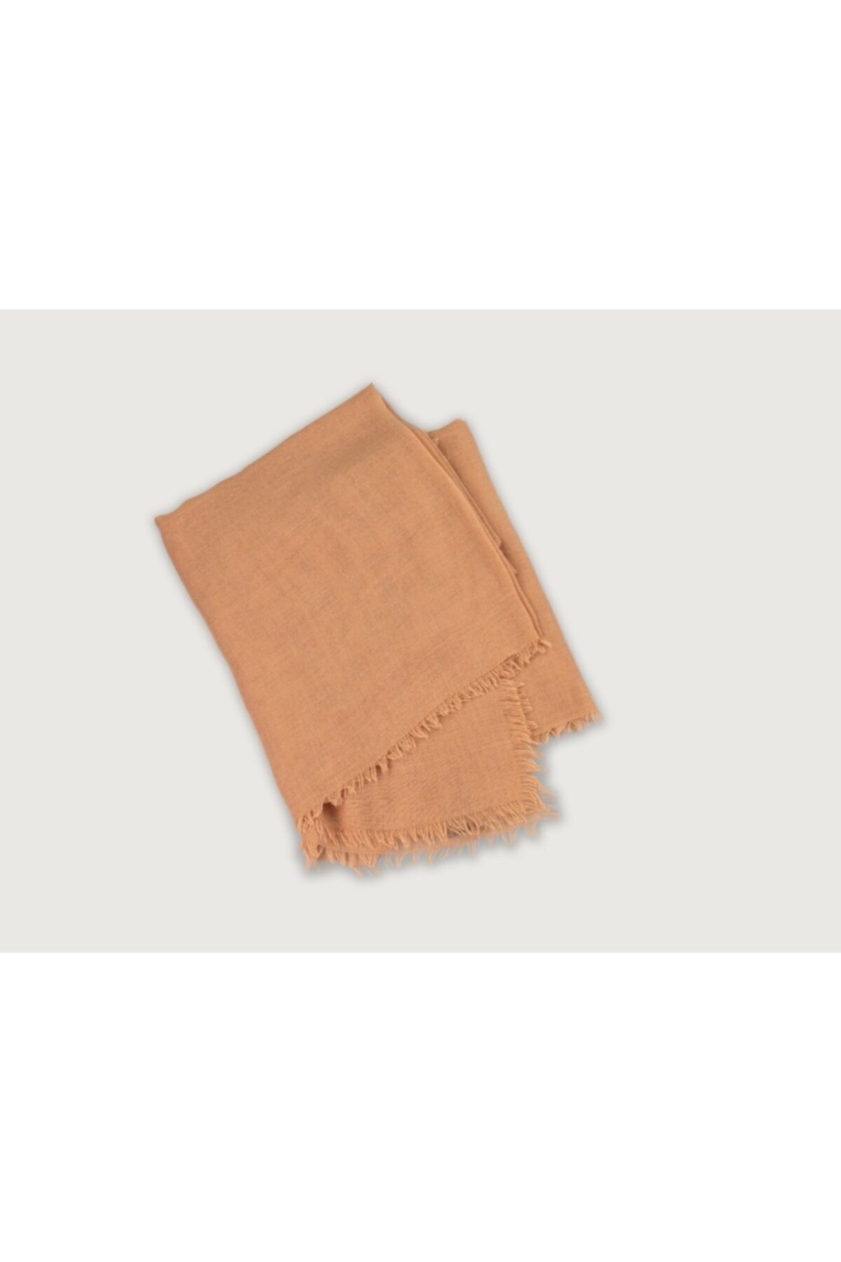 MANGO Woman Mango Kadın Pembemsi Turuncu Kenarları Dikişsiz Fular 67094759