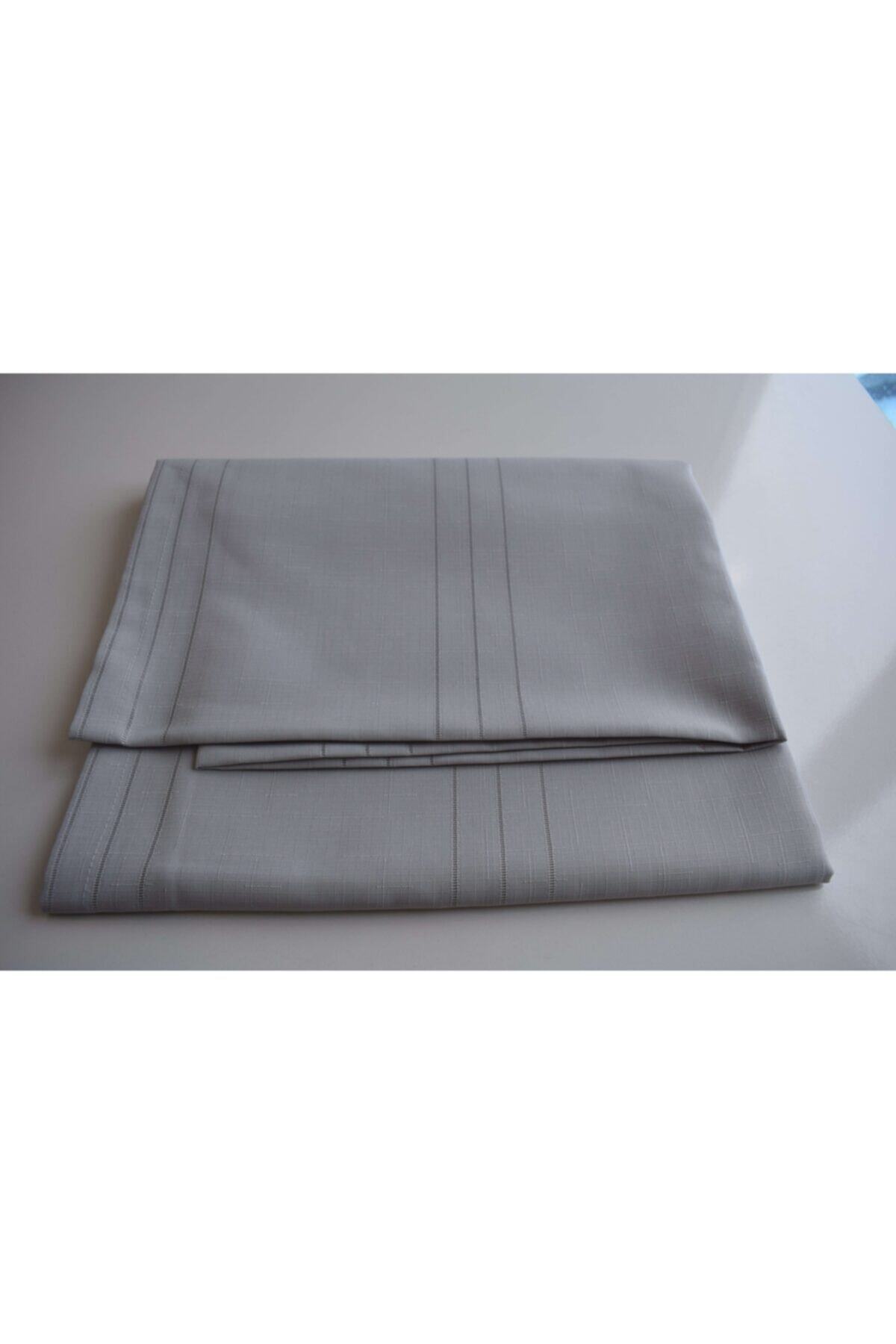 TOPRAK COLLECTION Gri Colber Masa Örtüsü