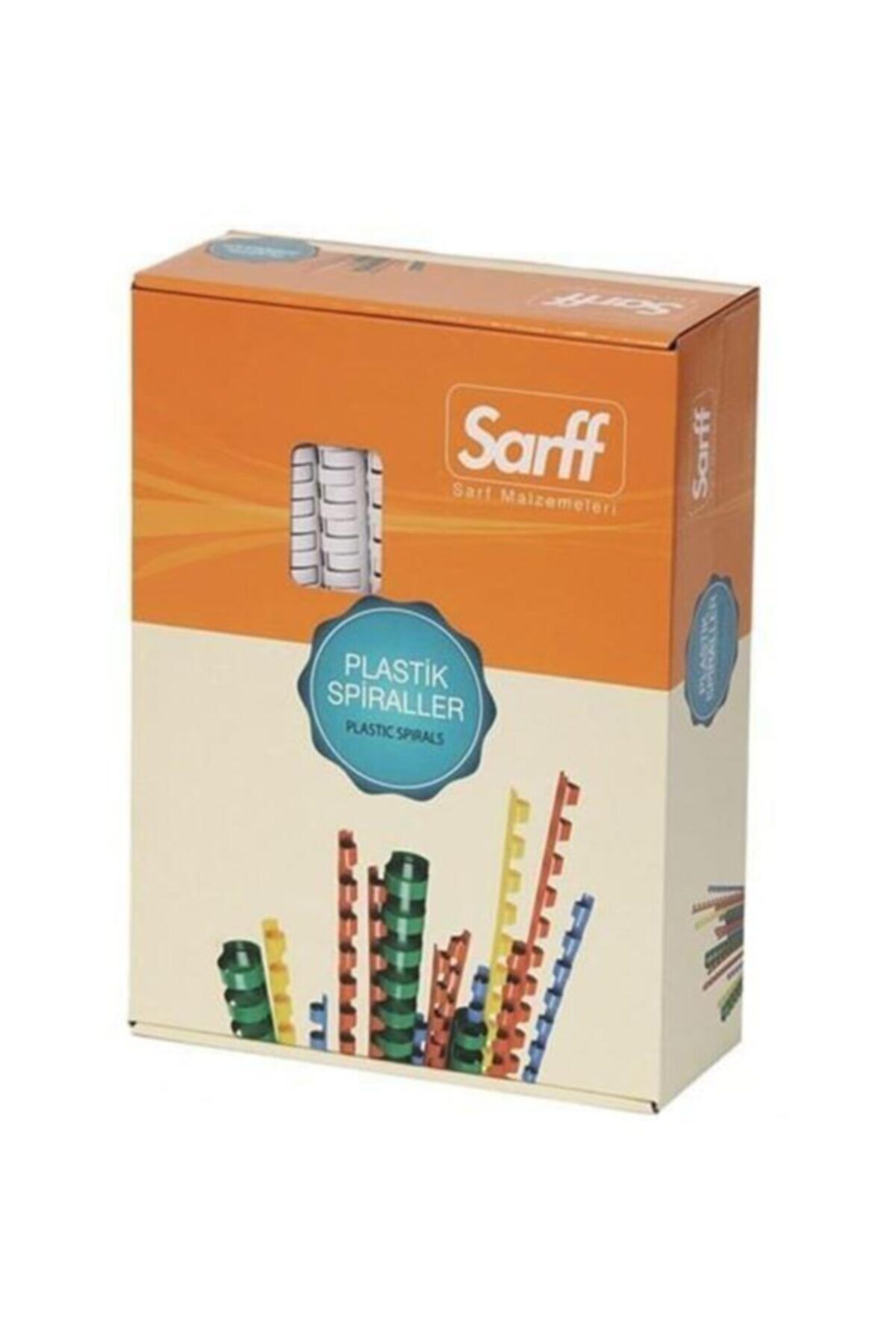 SARFF Spiral Plastik 440 Sy 45 Mm Beyaz 15202081 (50 Li)