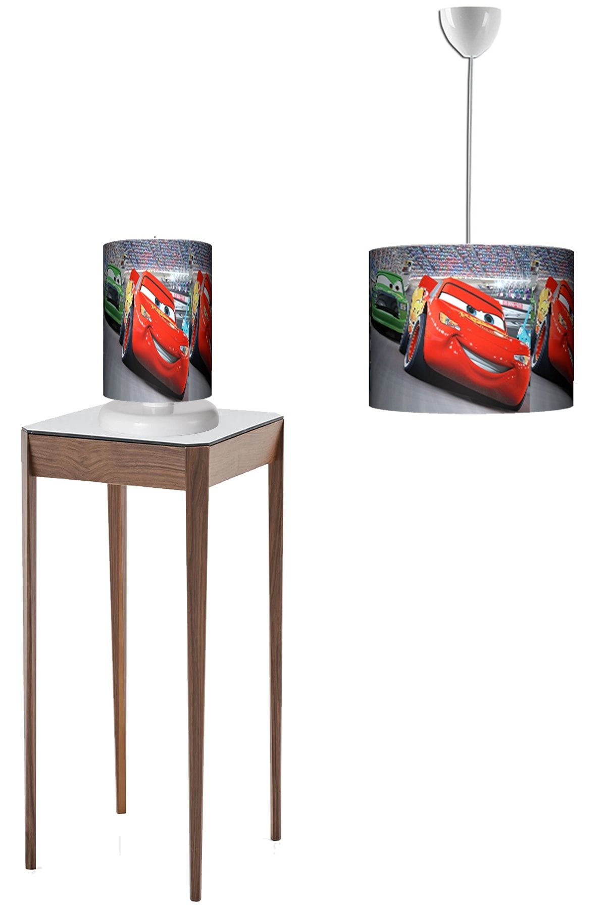 trend avize 1 Adet Avize 1 Adet Abajur Modern Çocuk Ve Bebek Odası Avize Seti