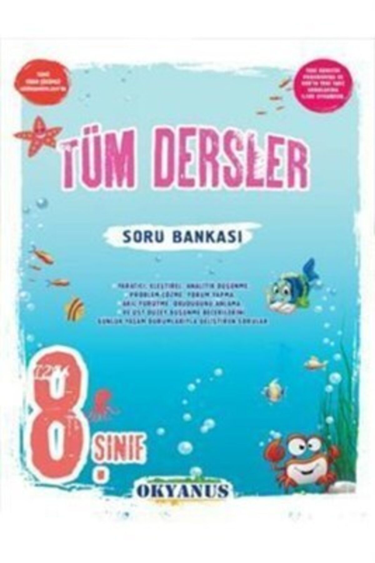 Okyanus Yayınları 8. Sınıf Tüm Dersler Soru Bankası
