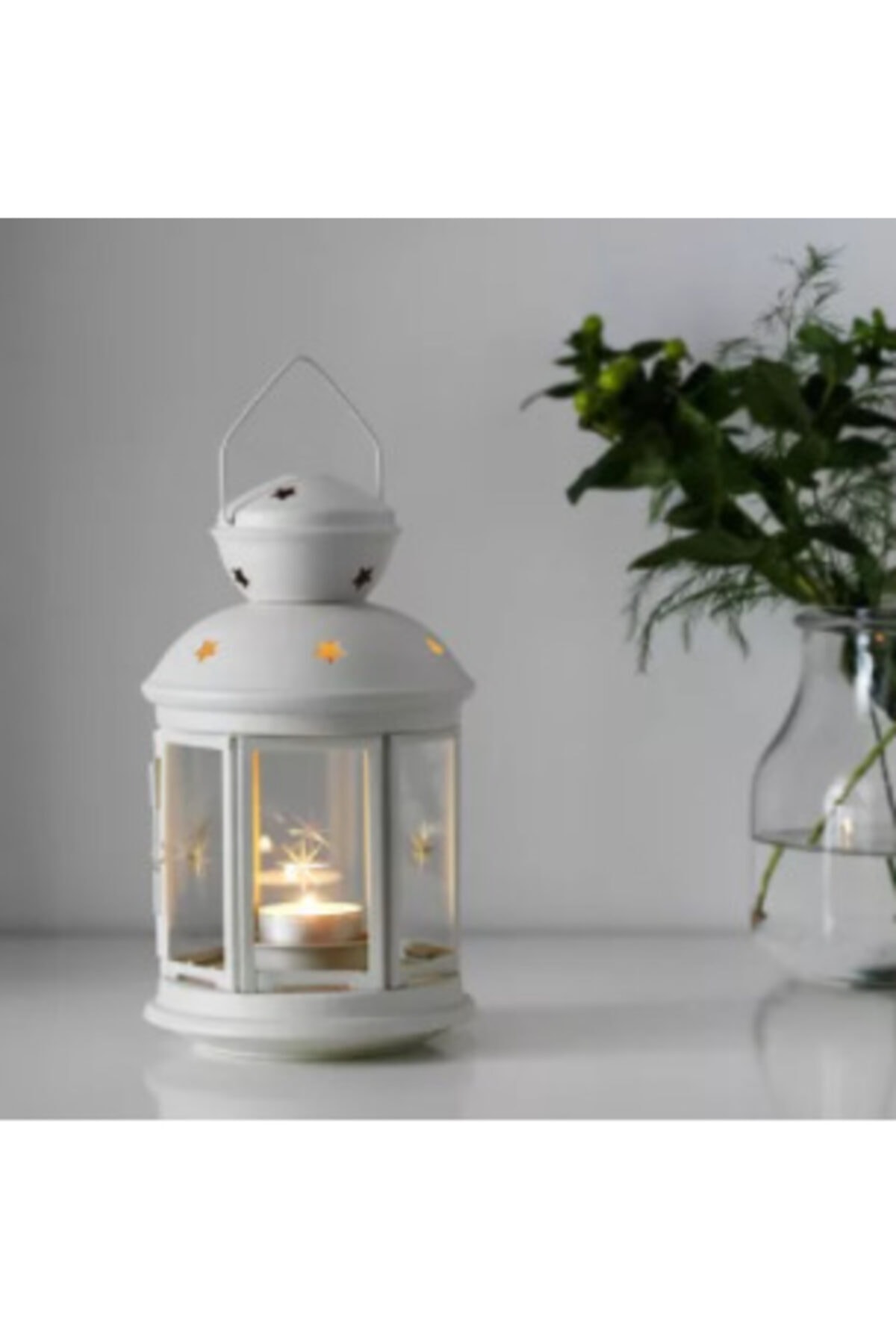IKEA Beyaz Rotera Fener --rotera-beyaz