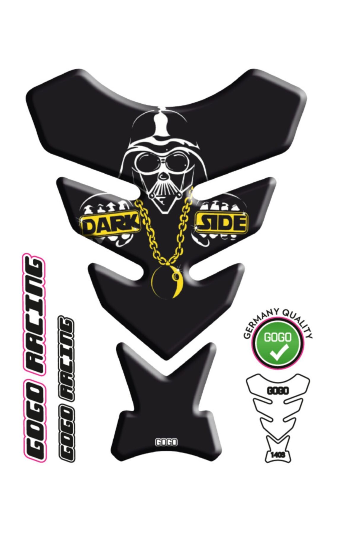 MotoExpressStore Dark Side Universal Tank Pad