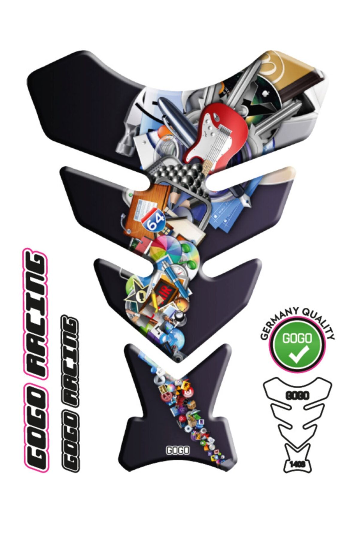 MotoExpressStore Icon Design Universal Tank Pad