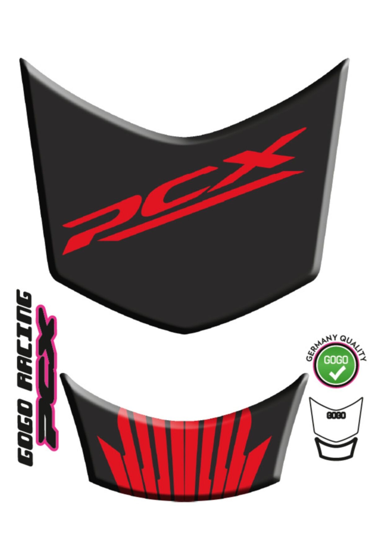 MotoExpressStore Honda Pcx 2014-2017 Far Pad + Kuyruk Pad