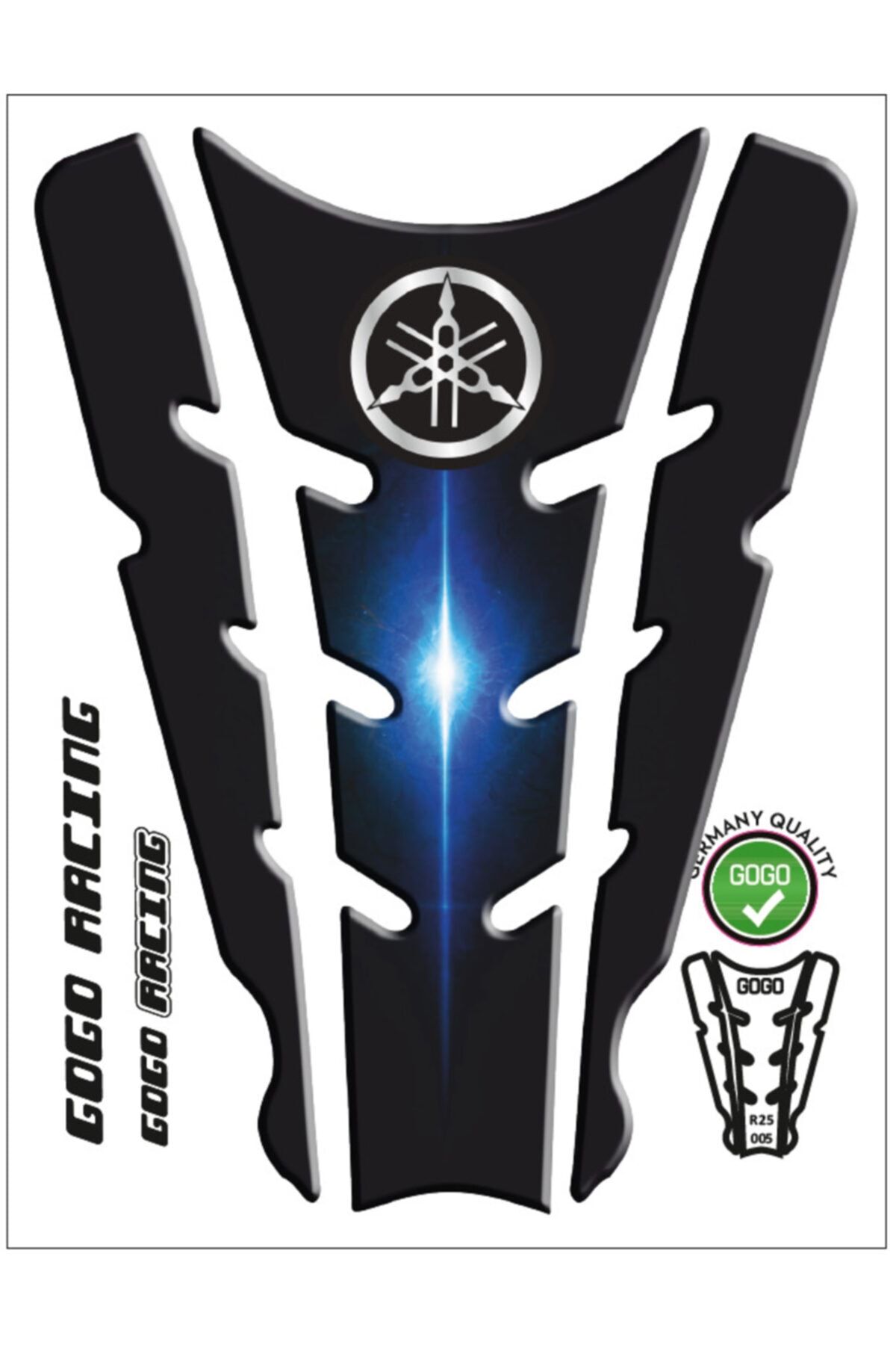 MotoExpressStore Yamaha R25 2014-2018 Tank Pad