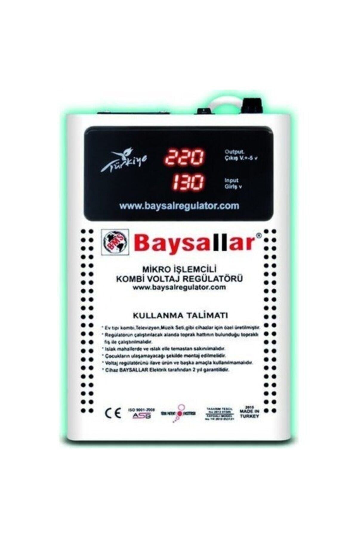 Baysallar Kombi Regülatörü Mikro Işlemcili Kombi Voltaj Regülatörü 500v