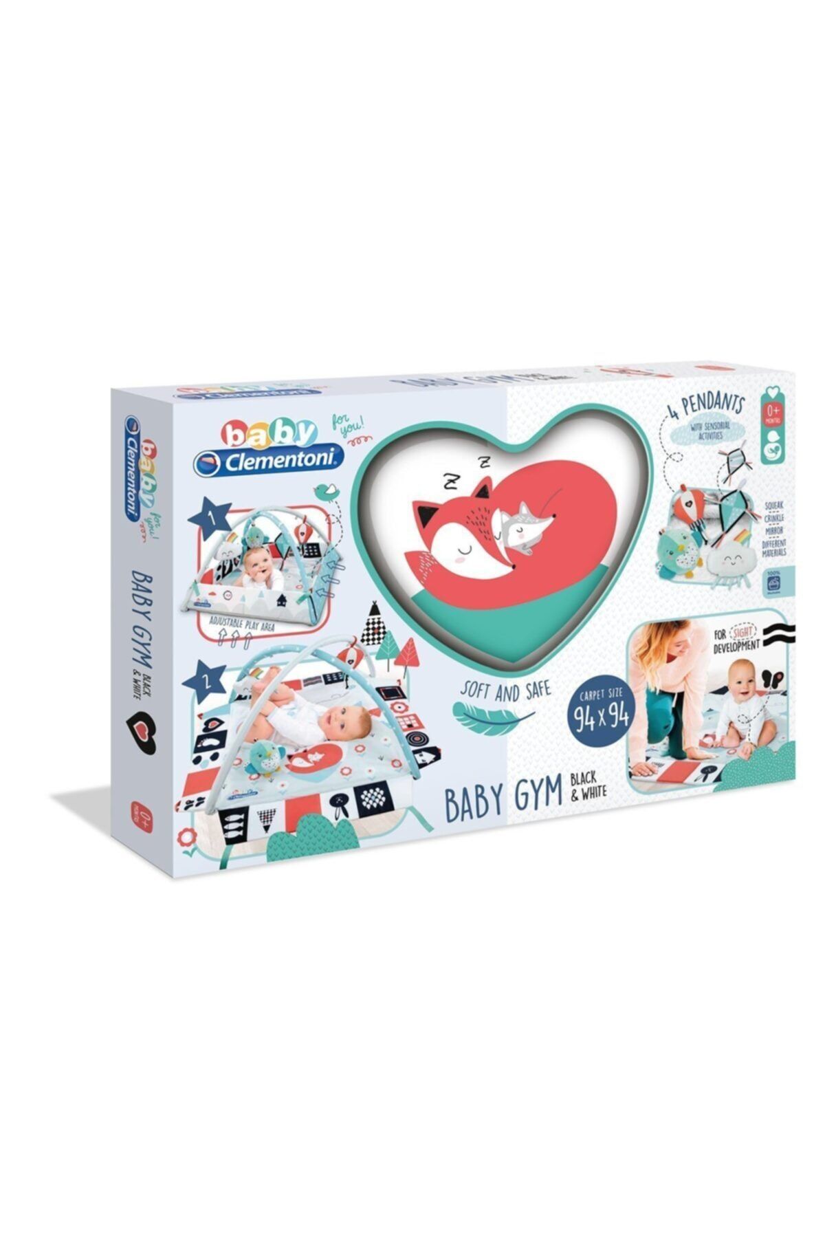 CLEMENTONI 17319 Baby Clementoni Bebek Jimnastik Merkezi / +0 Ay