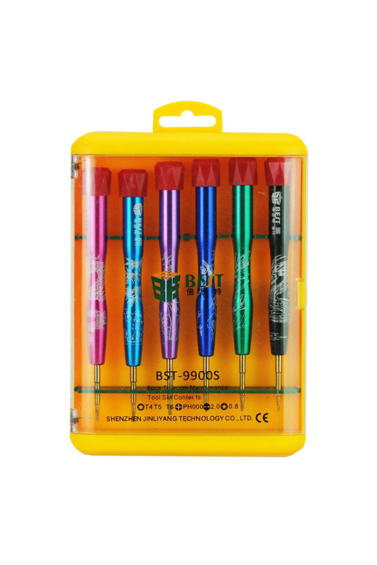 Best -9900s 6 Parça Profesyonel Tornavida Cep Telefon Tablet Ve Saat Tamir Seti-rz