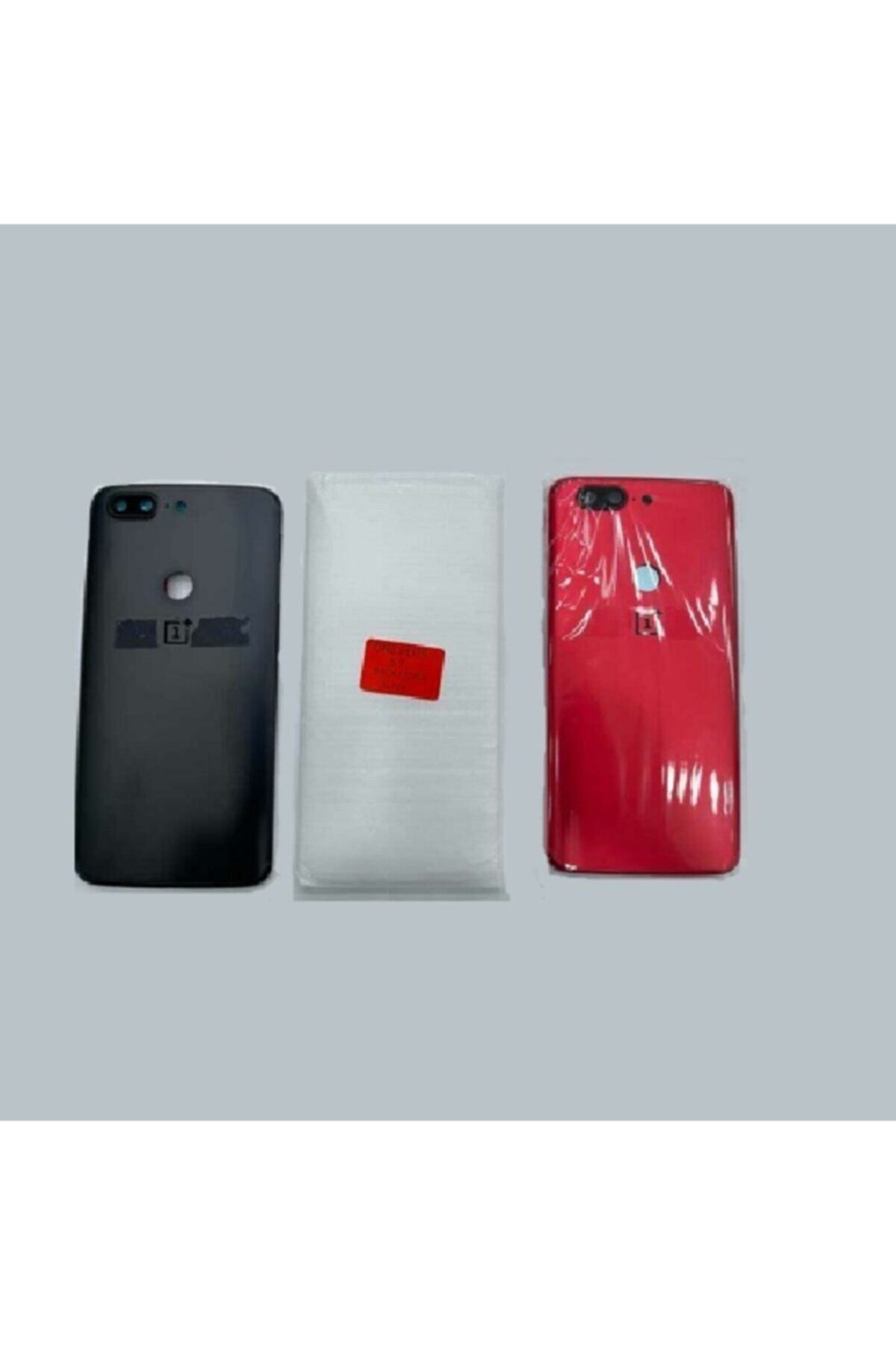 KDR Oneplus 5t Arka Pil Batarya Kapağı Kırmızı