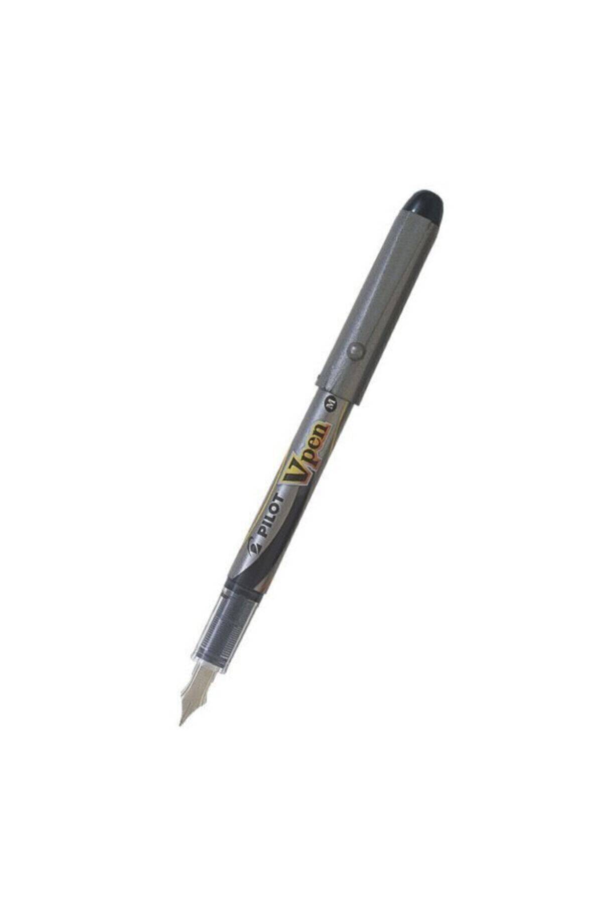 Pilot V-pen Silver Kullan-at Dolma Kalem M Siyah