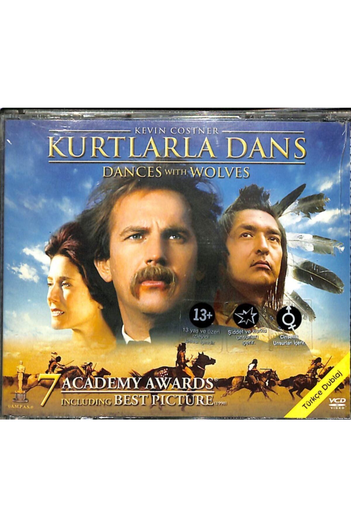 Gökçe Koleksiyon Kurtlarla Dans(3 Vcd) Vcd Film (10/8)