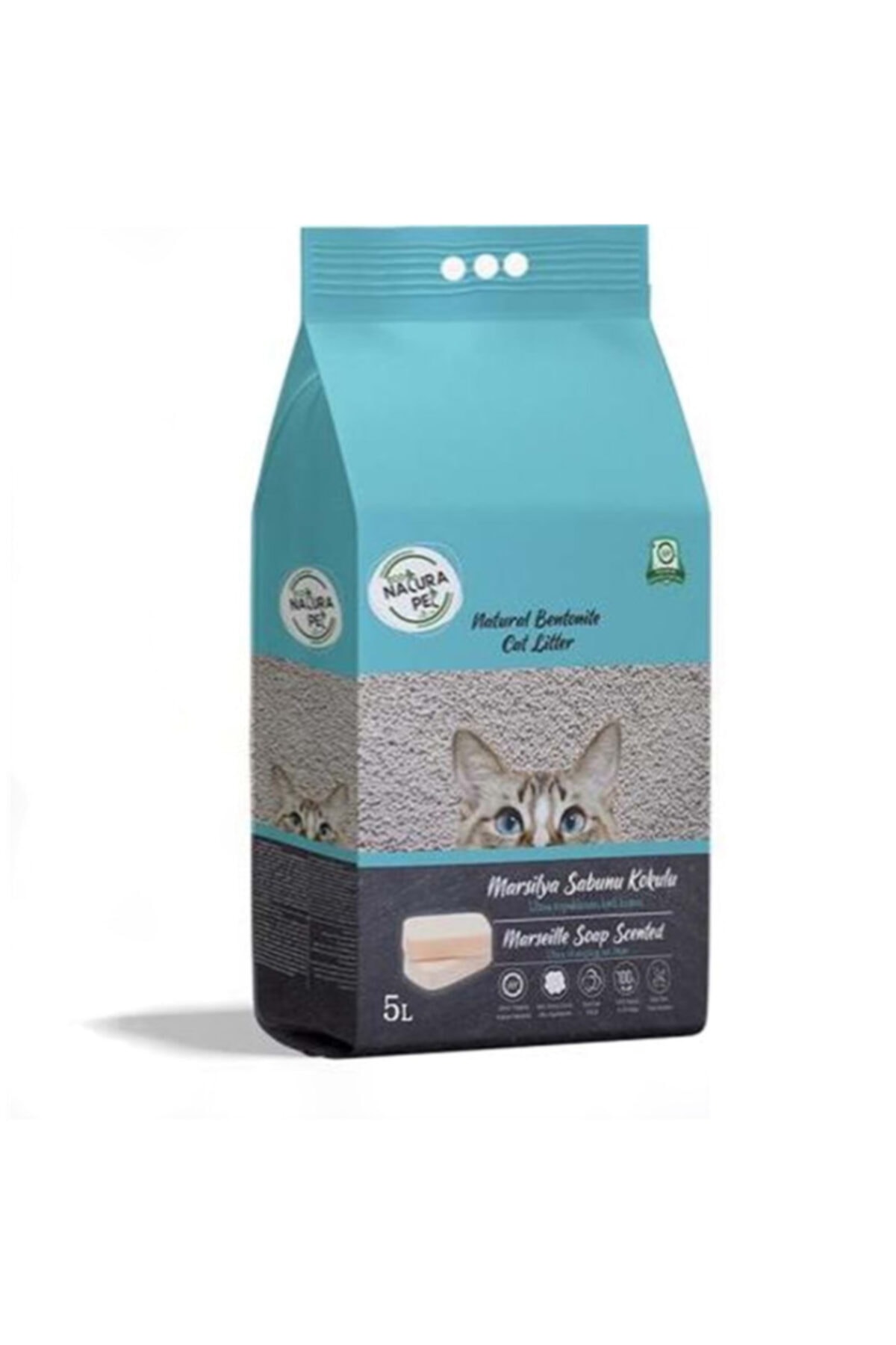 eco natura pet Eco Natura Sabun Kokulu Kedi Kumu 5lt