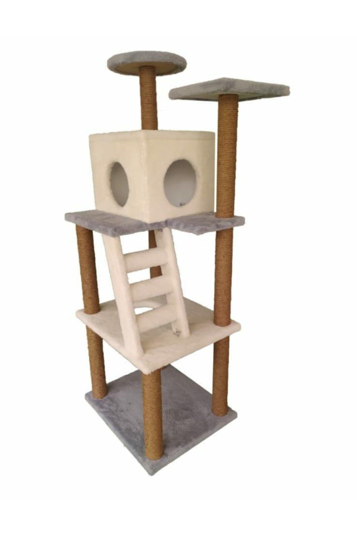 LİDER KÜMES EKİPMANLARI Kedi Evi Ve Tırmalama (kt-001)