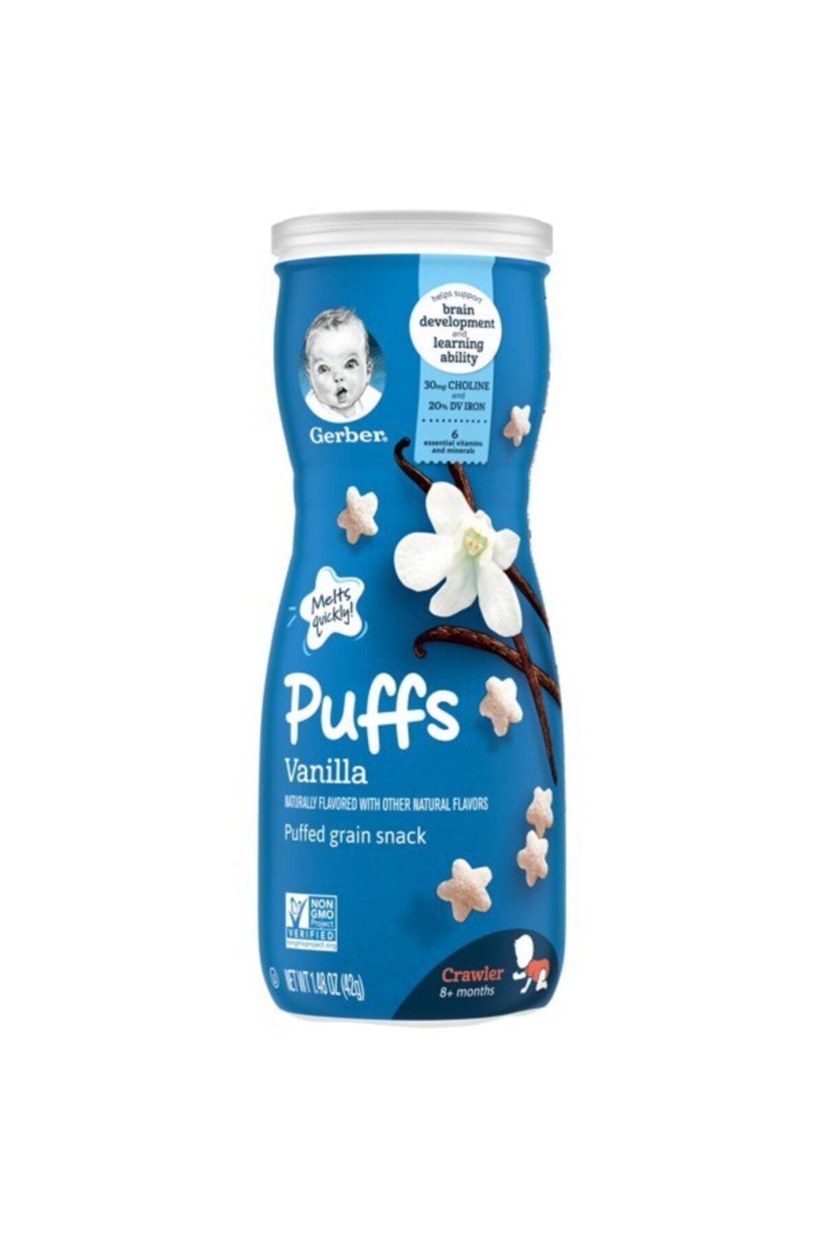GERBER Puffs Vanilla Atıştırmalık 42 gr