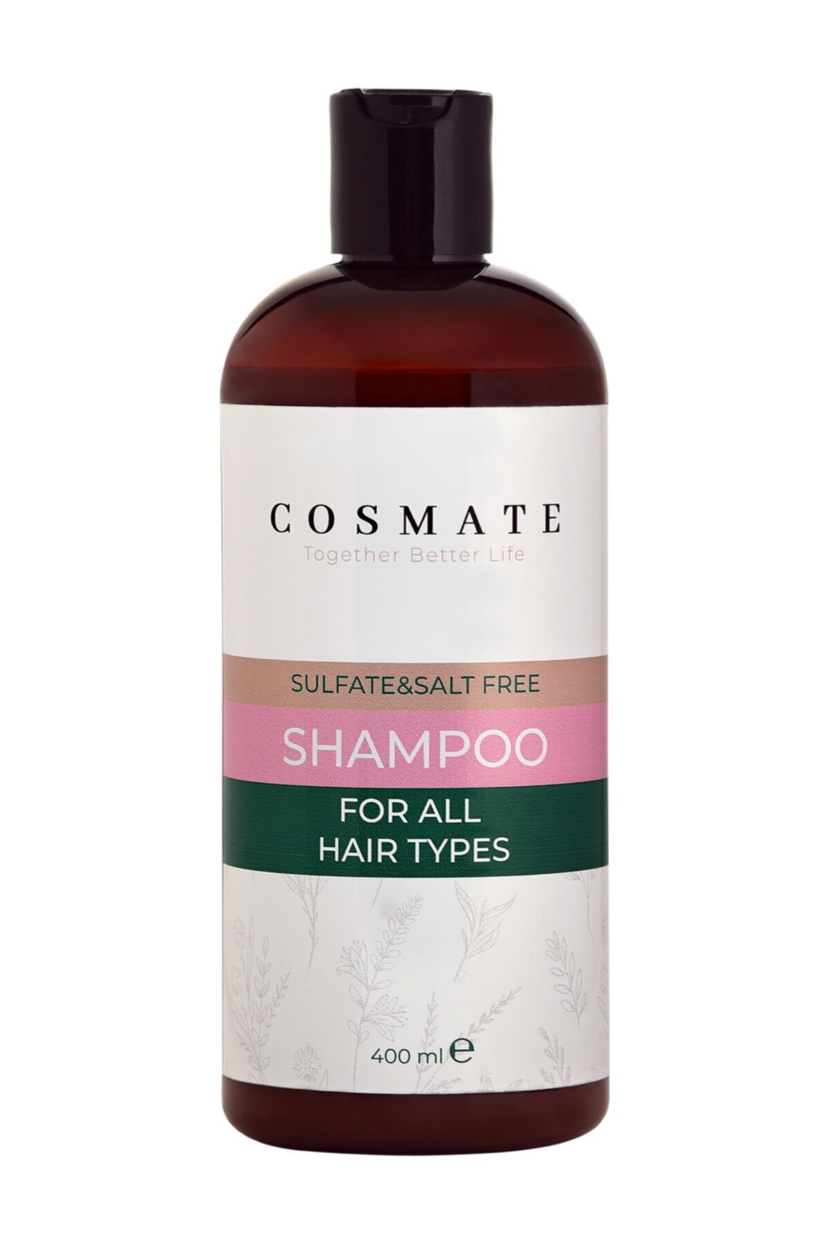 Cosmate Sülfatsız ve Tuz İçermeyen Tonik Etkili Şampuan 400 ml