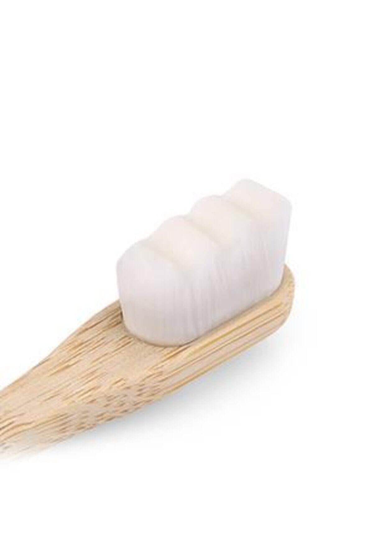 TBRUSH T-brush Nano Bambu Diş Fırçası  Krem Renk