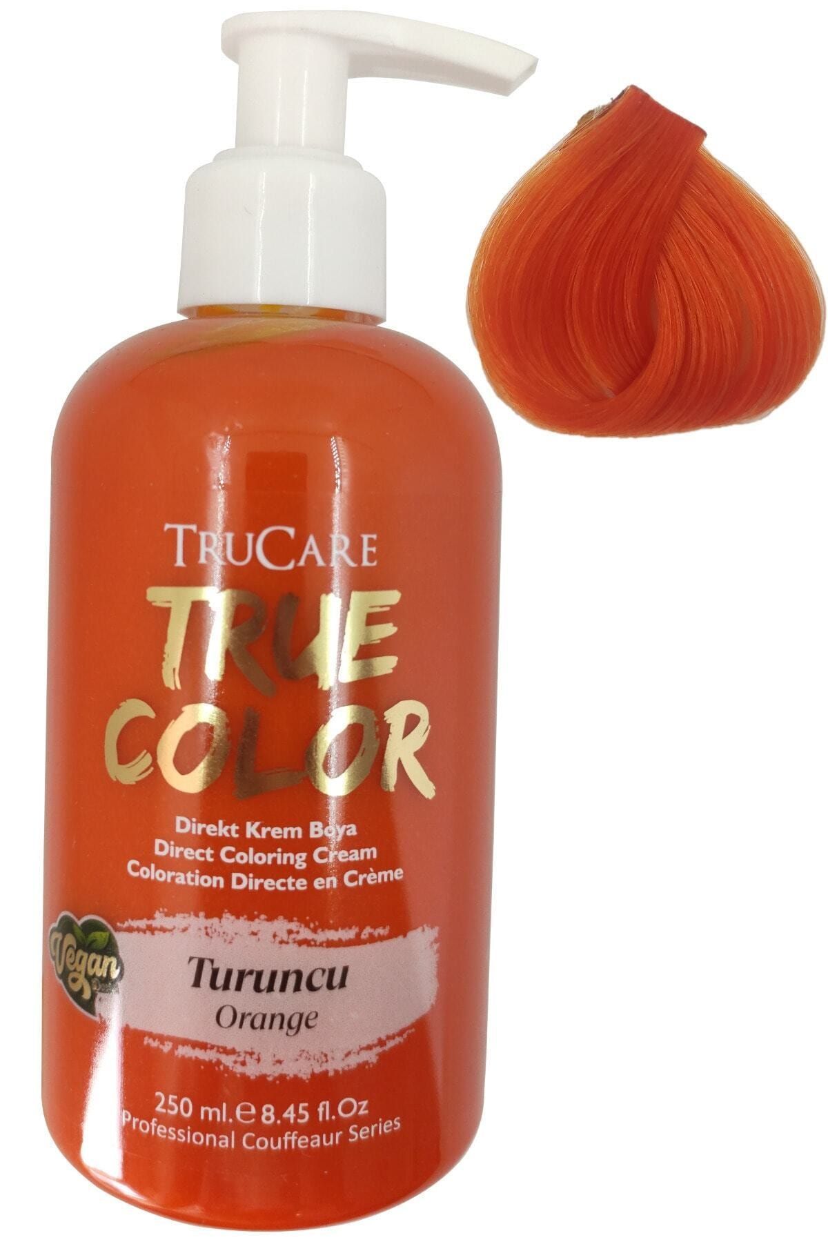 Trucare Truecolor Renkli Saç Boyası Turuncu 250 ml