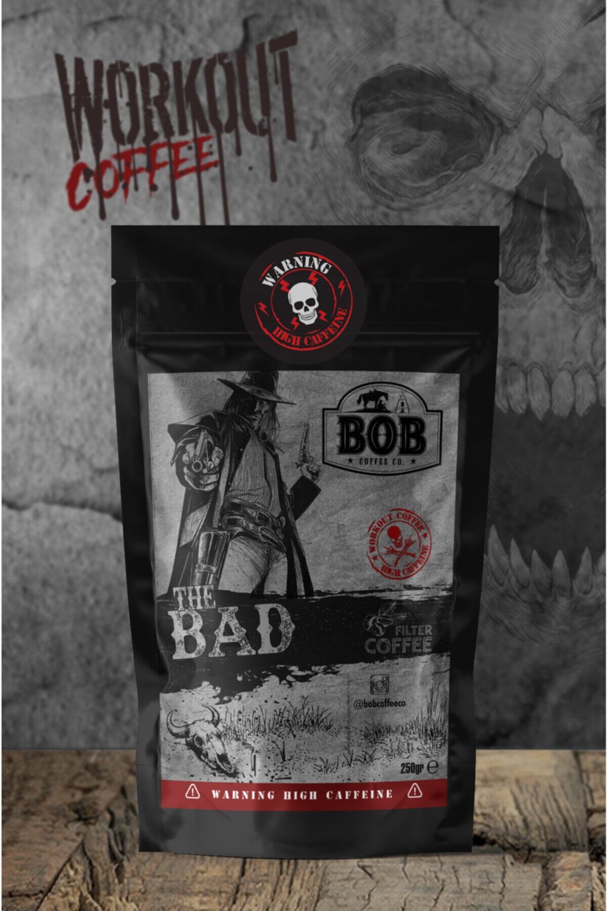 BOB GYM Bob Coffe Co. 250gr Yüksek Kafeinli Kahve