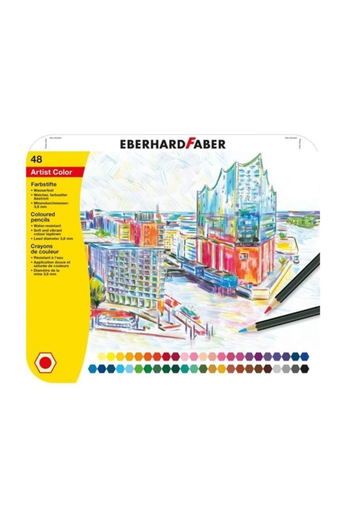 Eberhard Faber Eberhard-faber Artist Color Kuruboya 48 Renk Metal Kutu