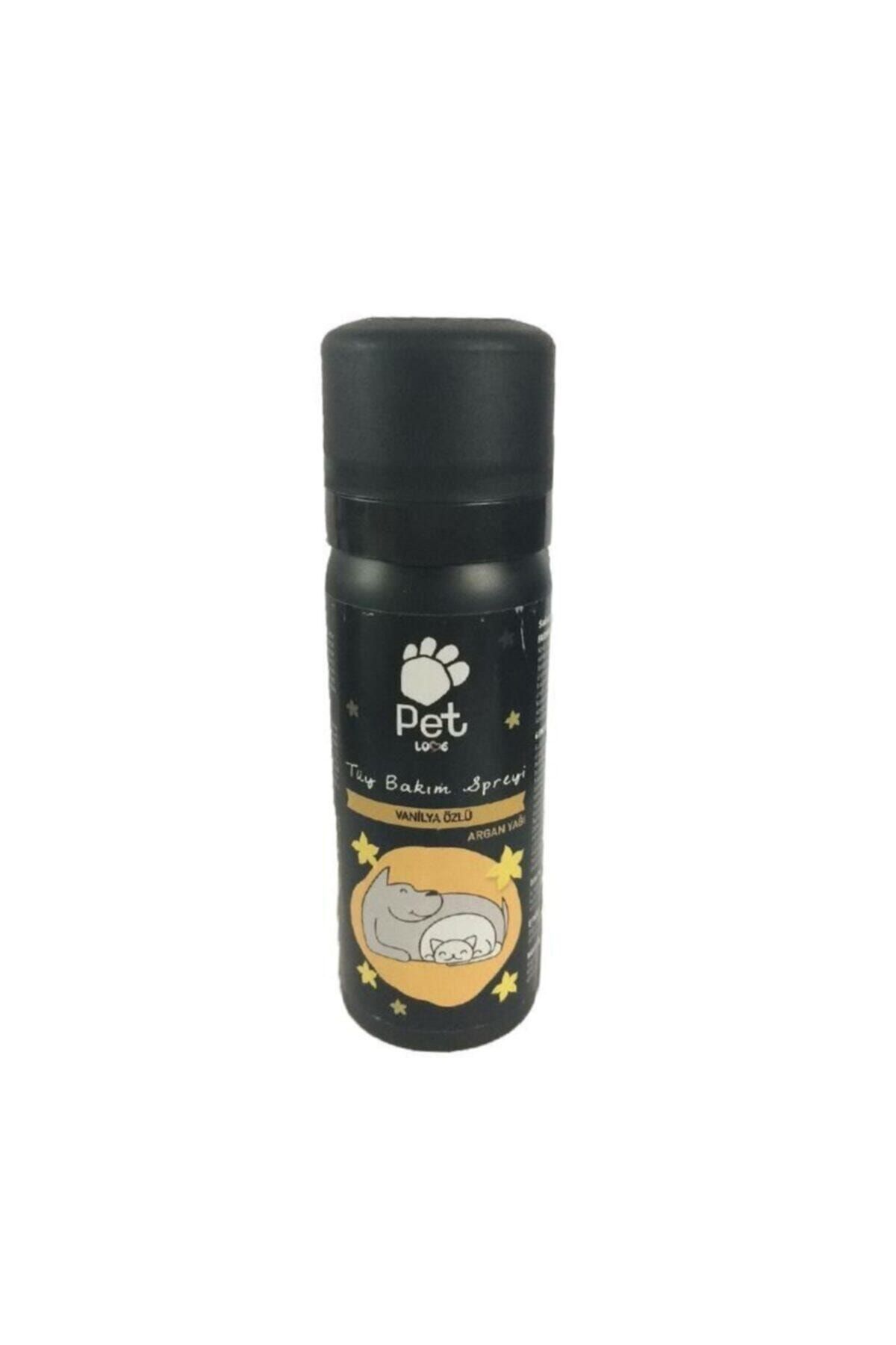 Pet Love Vanilya Özlü Kedi ve Köpek Tüy Bakım Spreyi Parfümü 50 ml